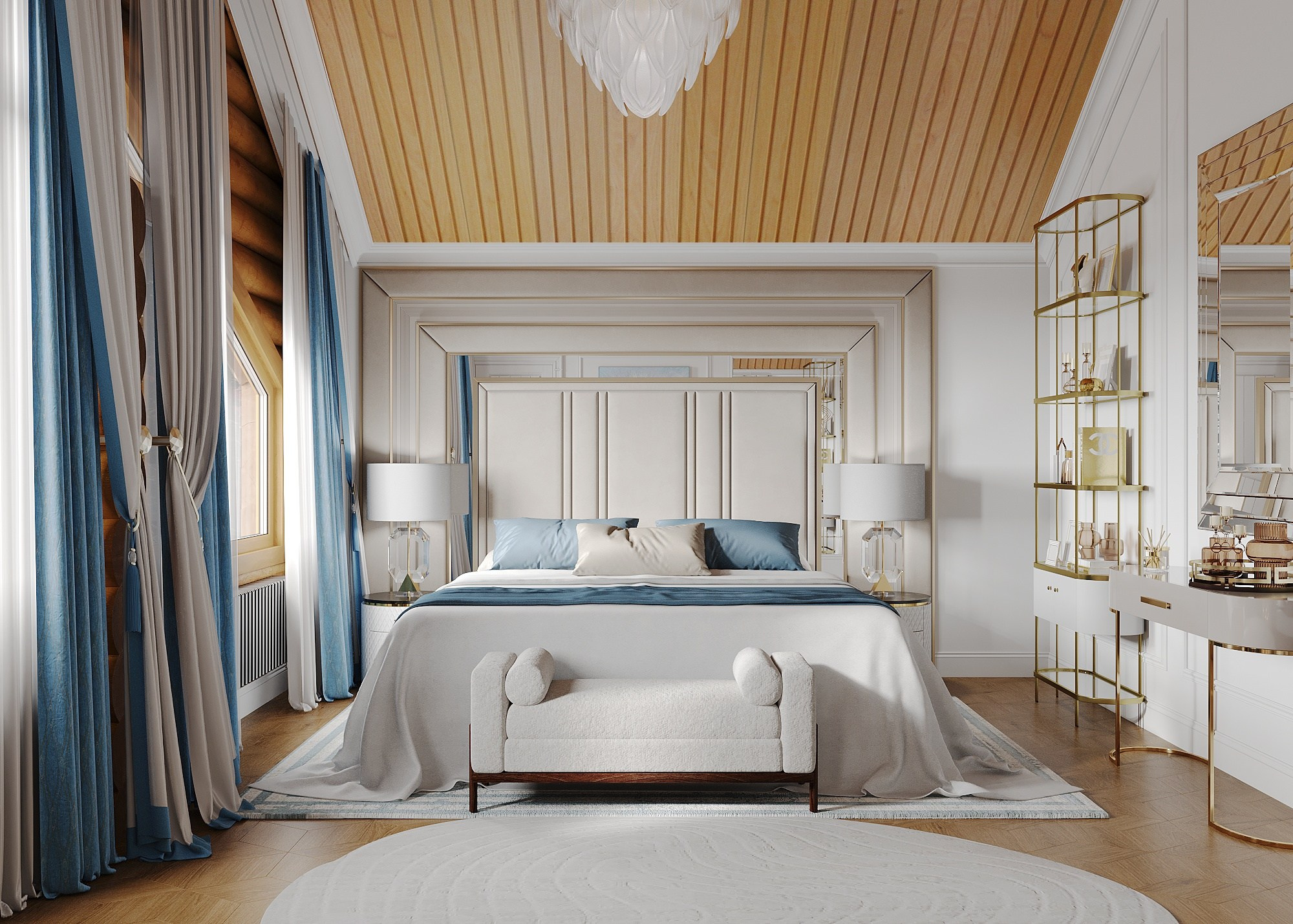 ДОМ В НИКОЛИНО 500 КВ.М. 3 ЭТАЖ. Irina Balykina — Interior 3D Visualisation