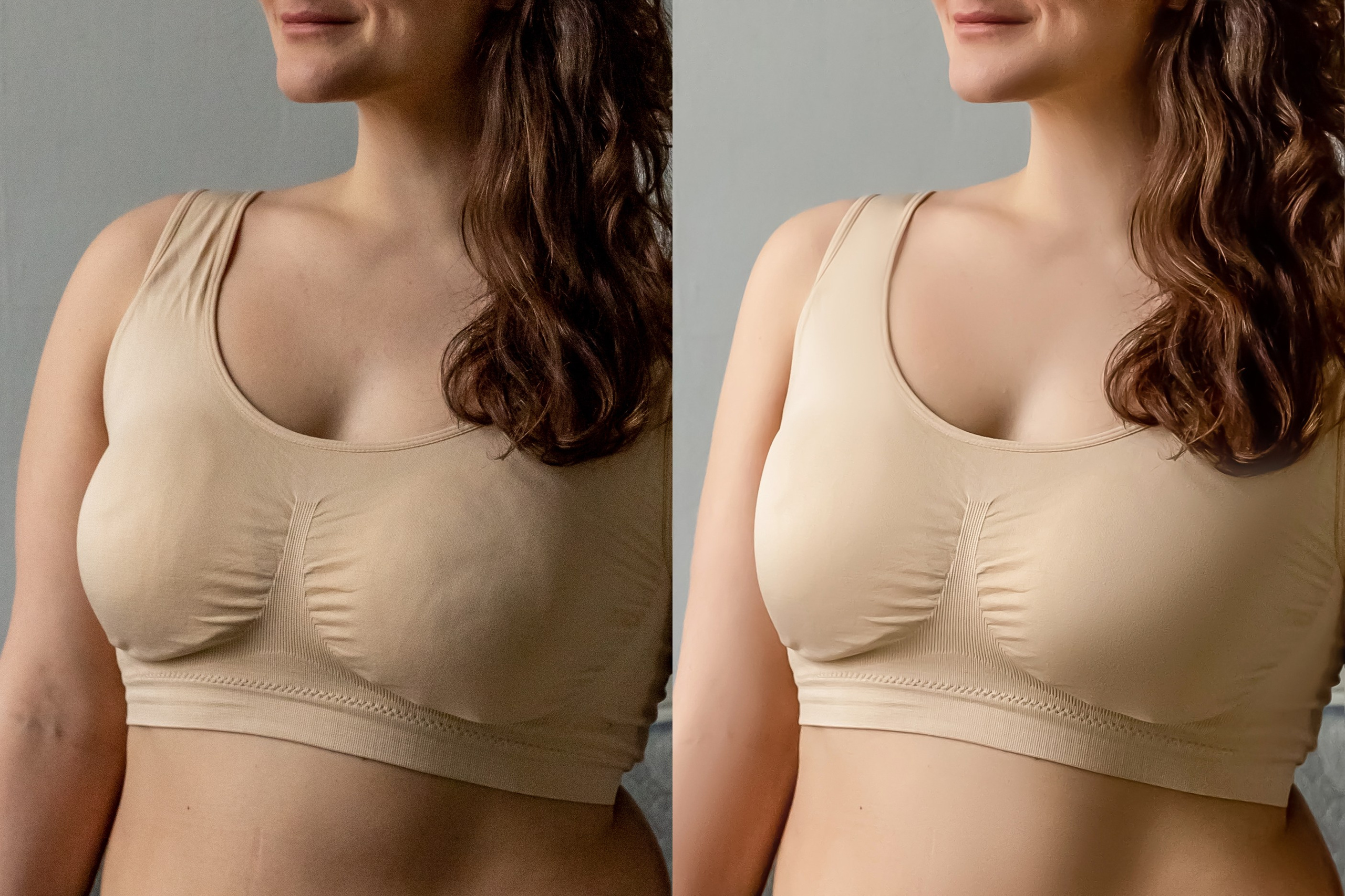 Деликатная обработка портретов для рекламы нижнего белья | Студия SVITHART