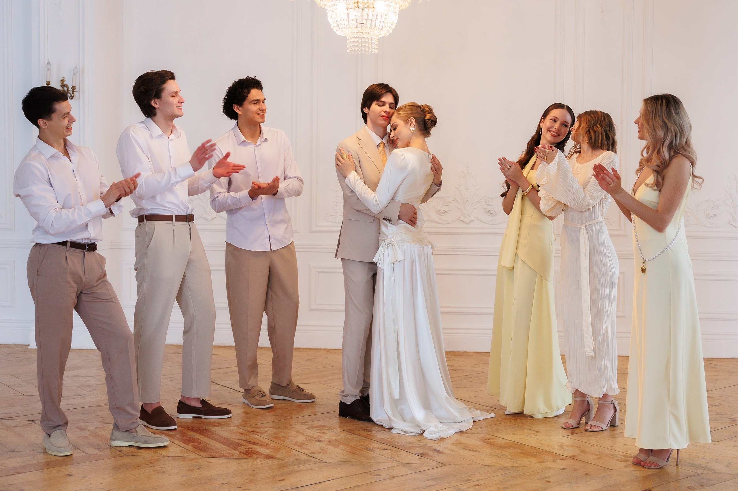 Камерная свадьба: весеннее настроение. Свадебный и семейный фотограф в Москве Красинская Мария