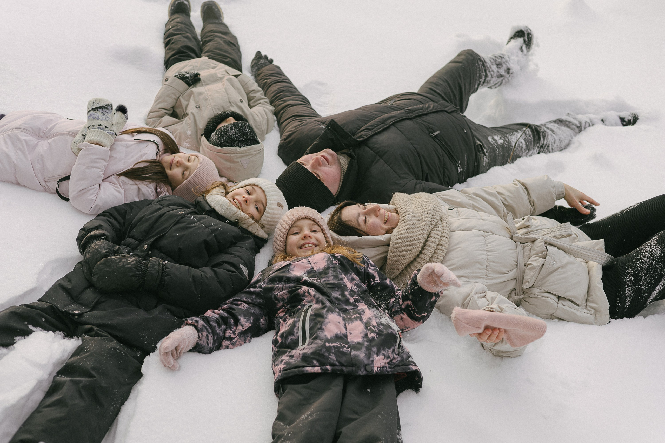 Теплые эмоции Холодной зимы. Семейный фотограф в Москве Анастасия Марти