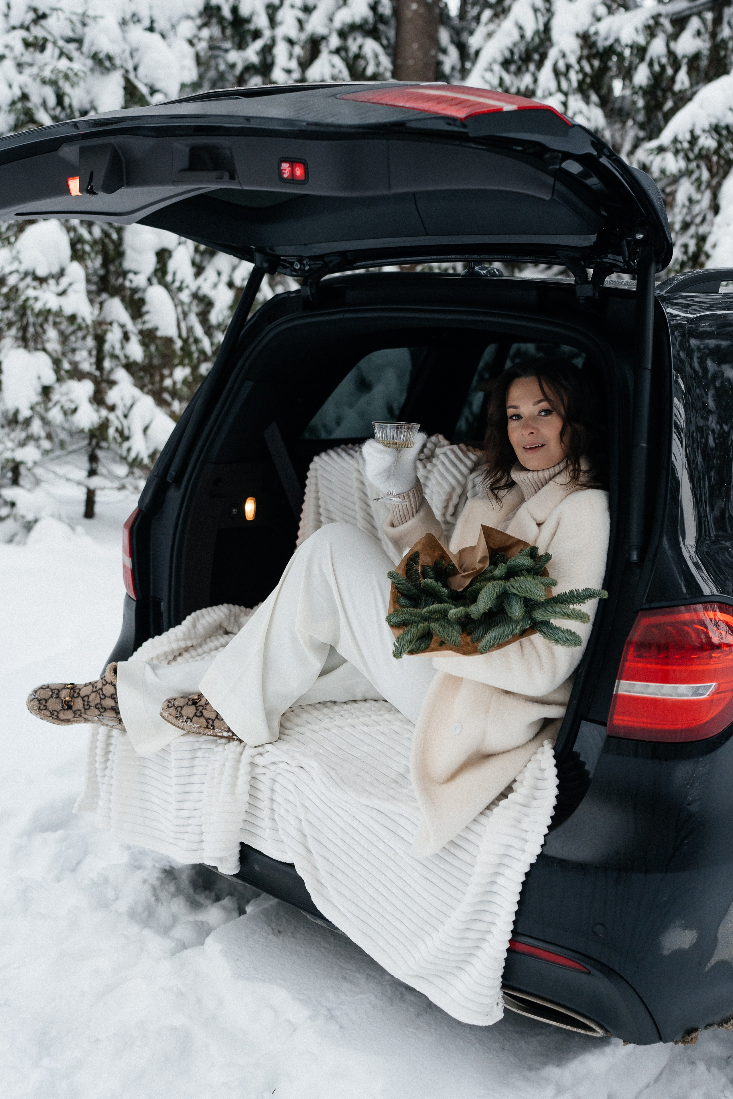 Катя в Линдуловской роще. Семейный фотограф в Санкт-Петербурге Виталия Белова