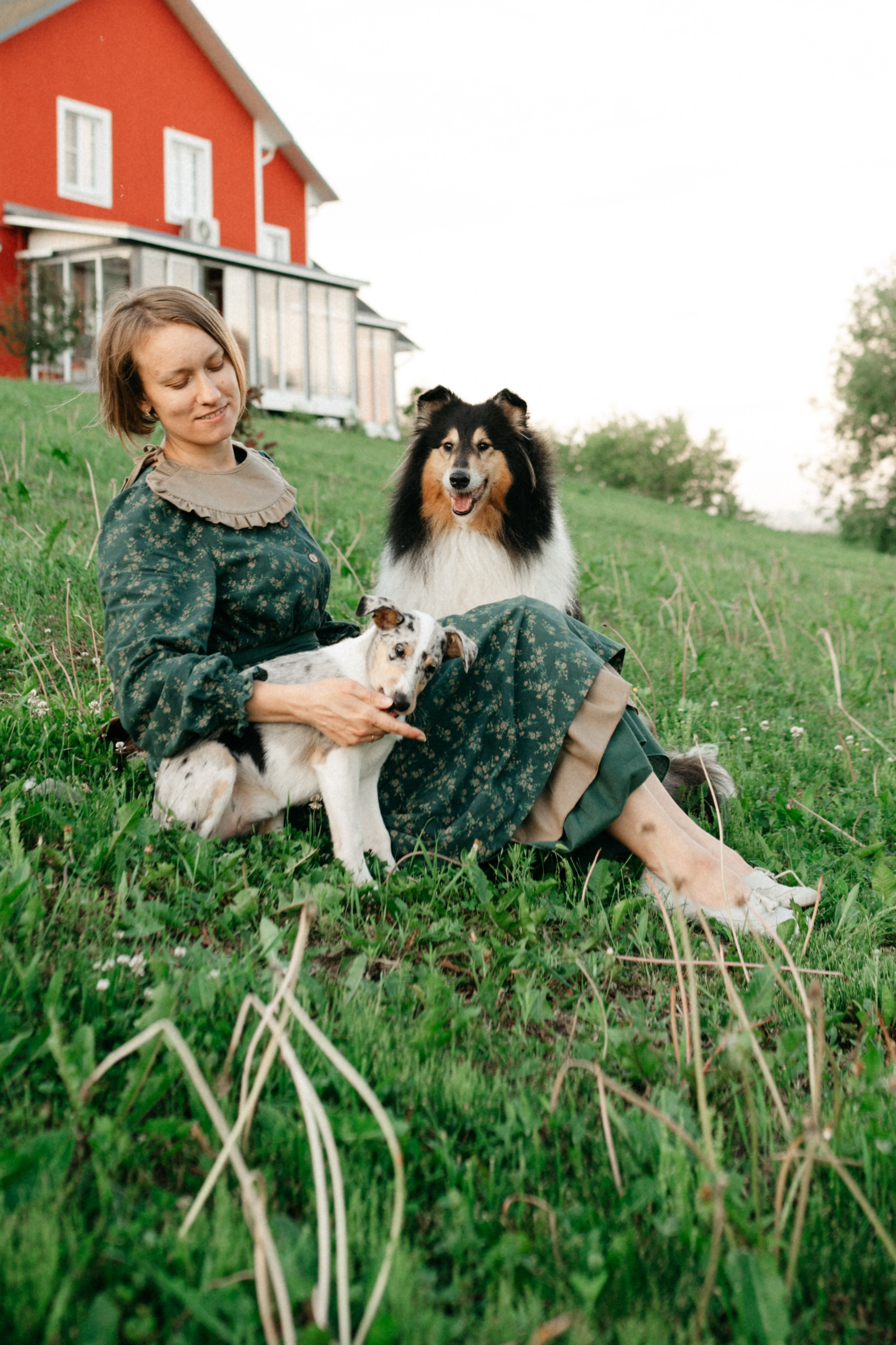 Таня и её пушистые друзья. Фотограф анималист в Москве Ольга Агушева