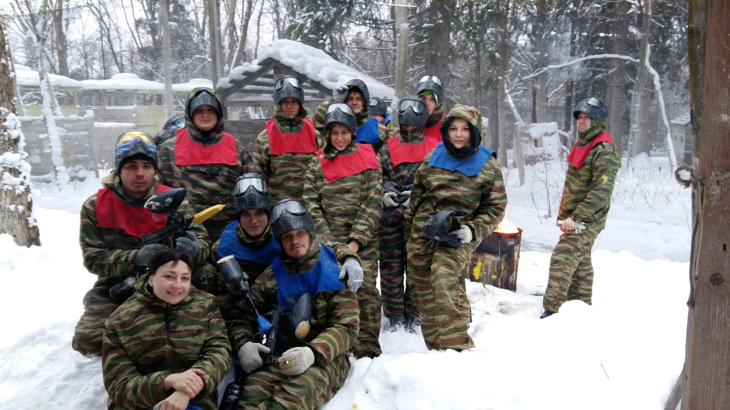 Пейтбольная битва | 17.12.2016. Галерея Фантим