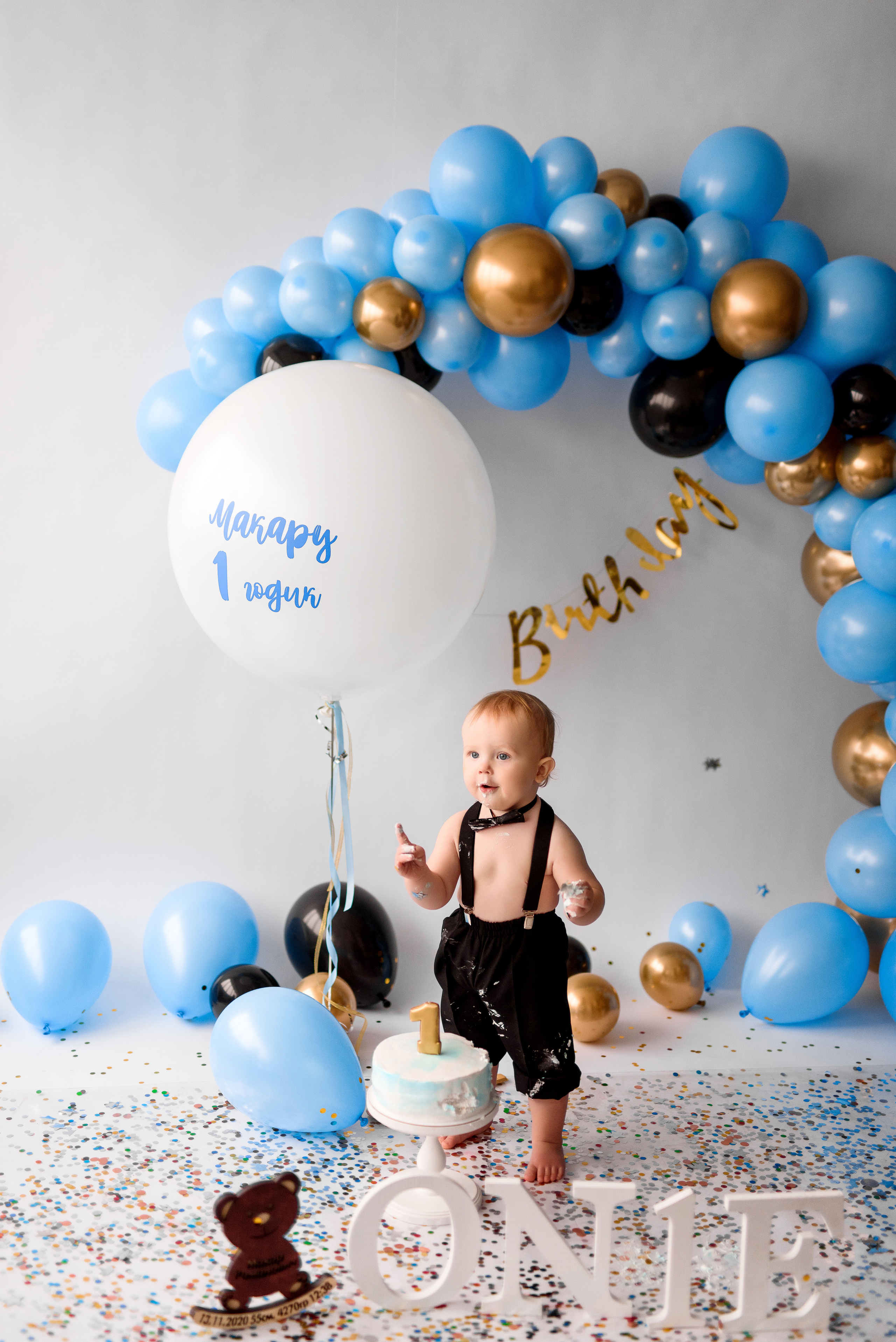 Первый тортик. Фотограф Шарыпово