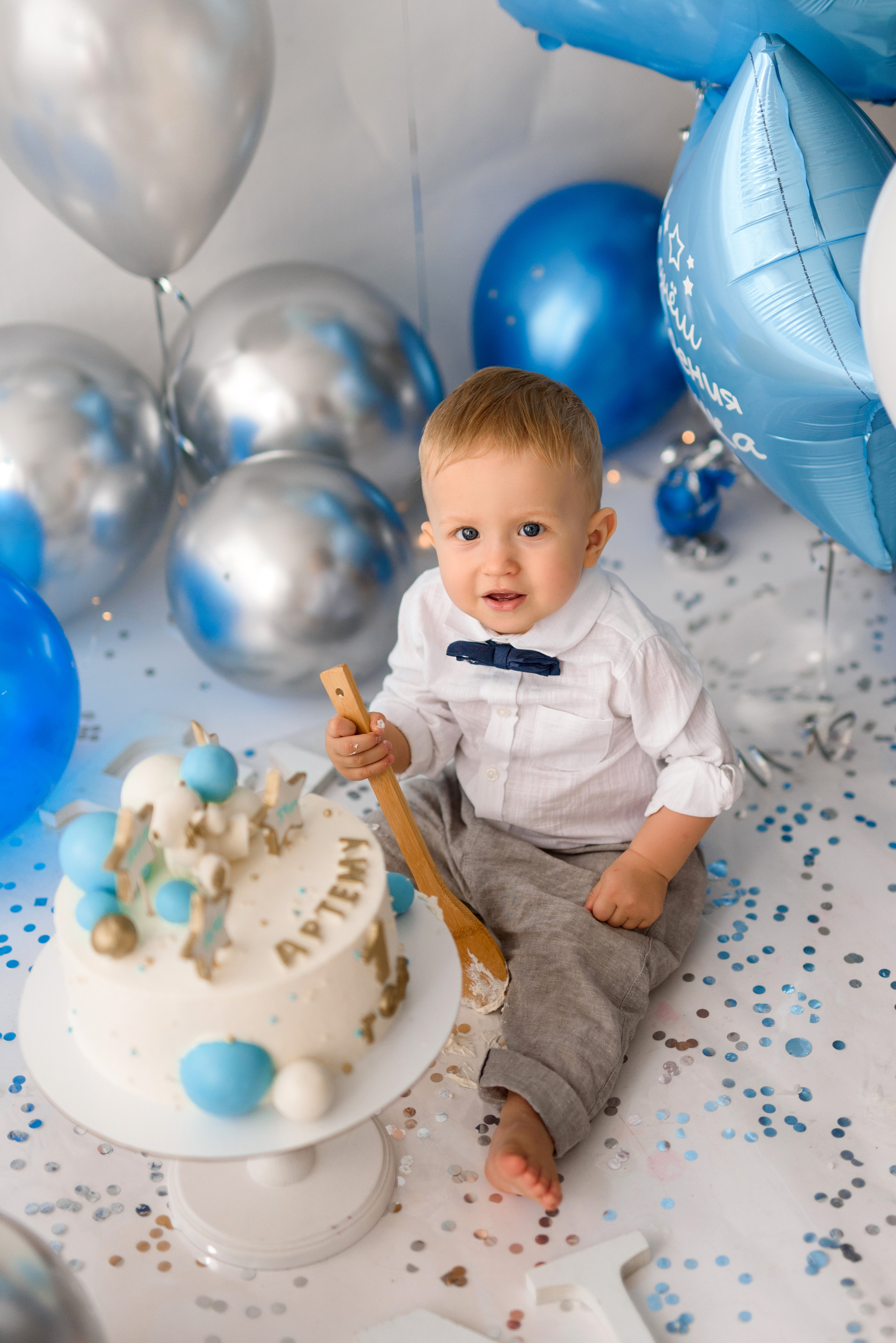 Первый тортик. Фотограф Шарыпово