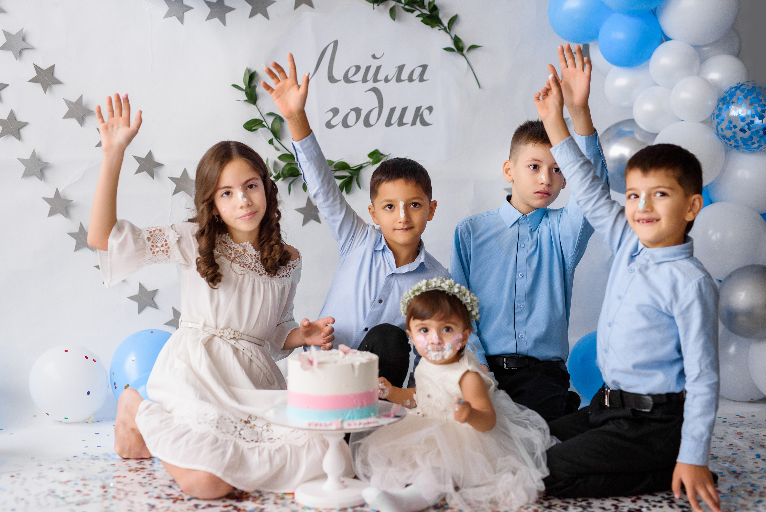 Первый тортик. Фотограф Шарыпово