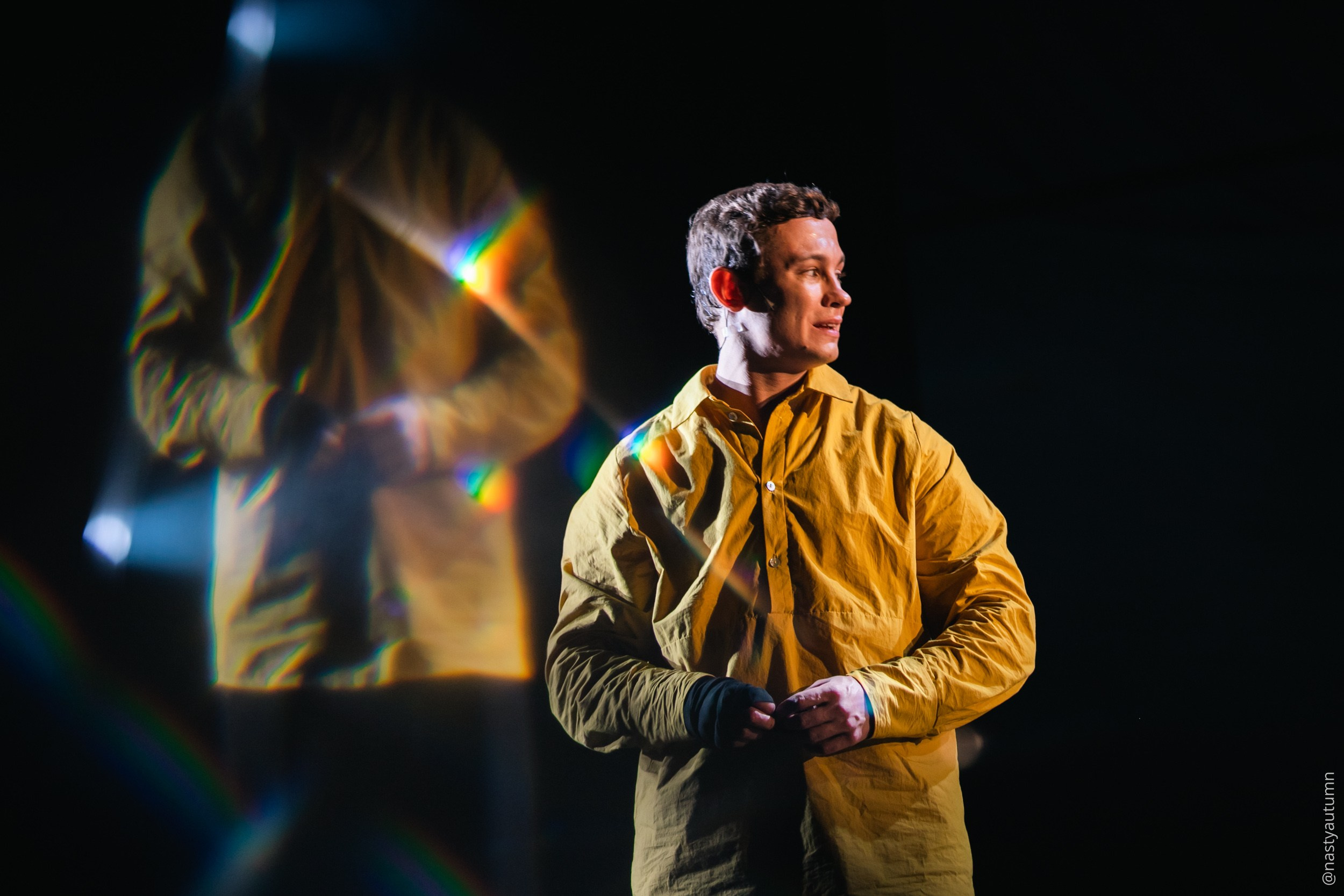 Генеральный прогон «Маяковский. Я сам.». Репортажный и концертный фотограф в Москве Анастасия Осень