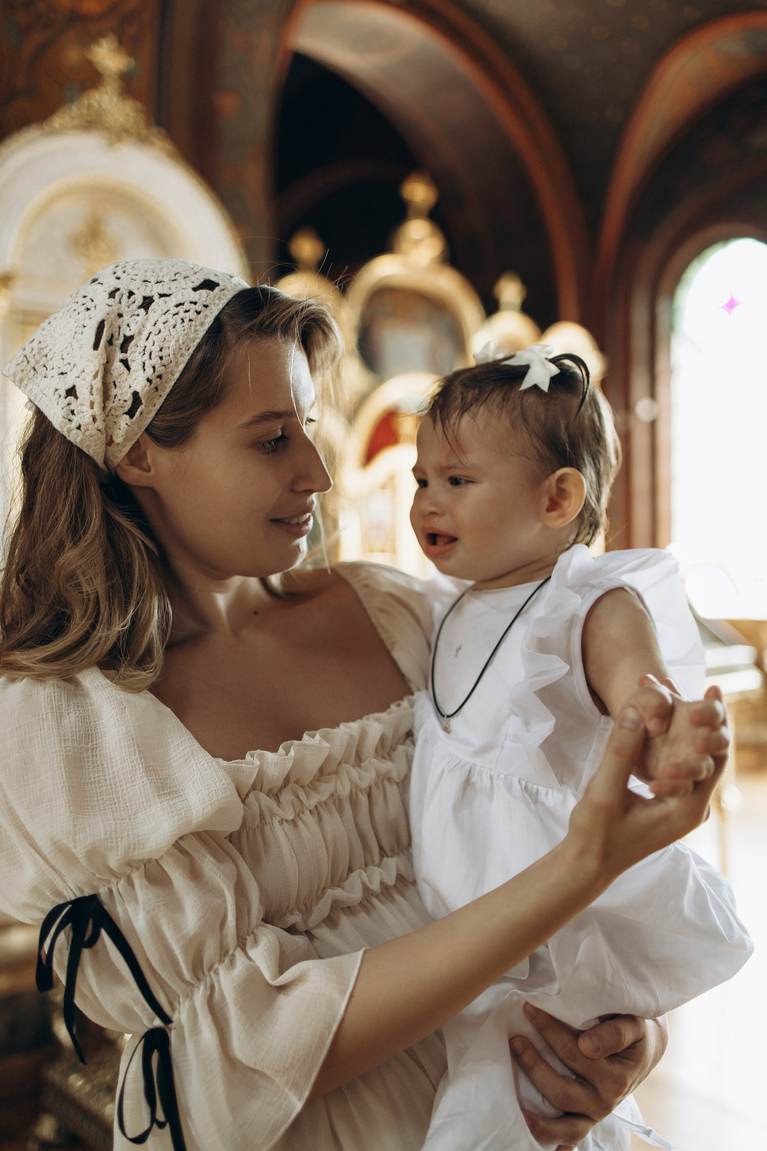 Крещение Стефании. Самый теплый фотограф в Краснодаре Рябоконь Ксения