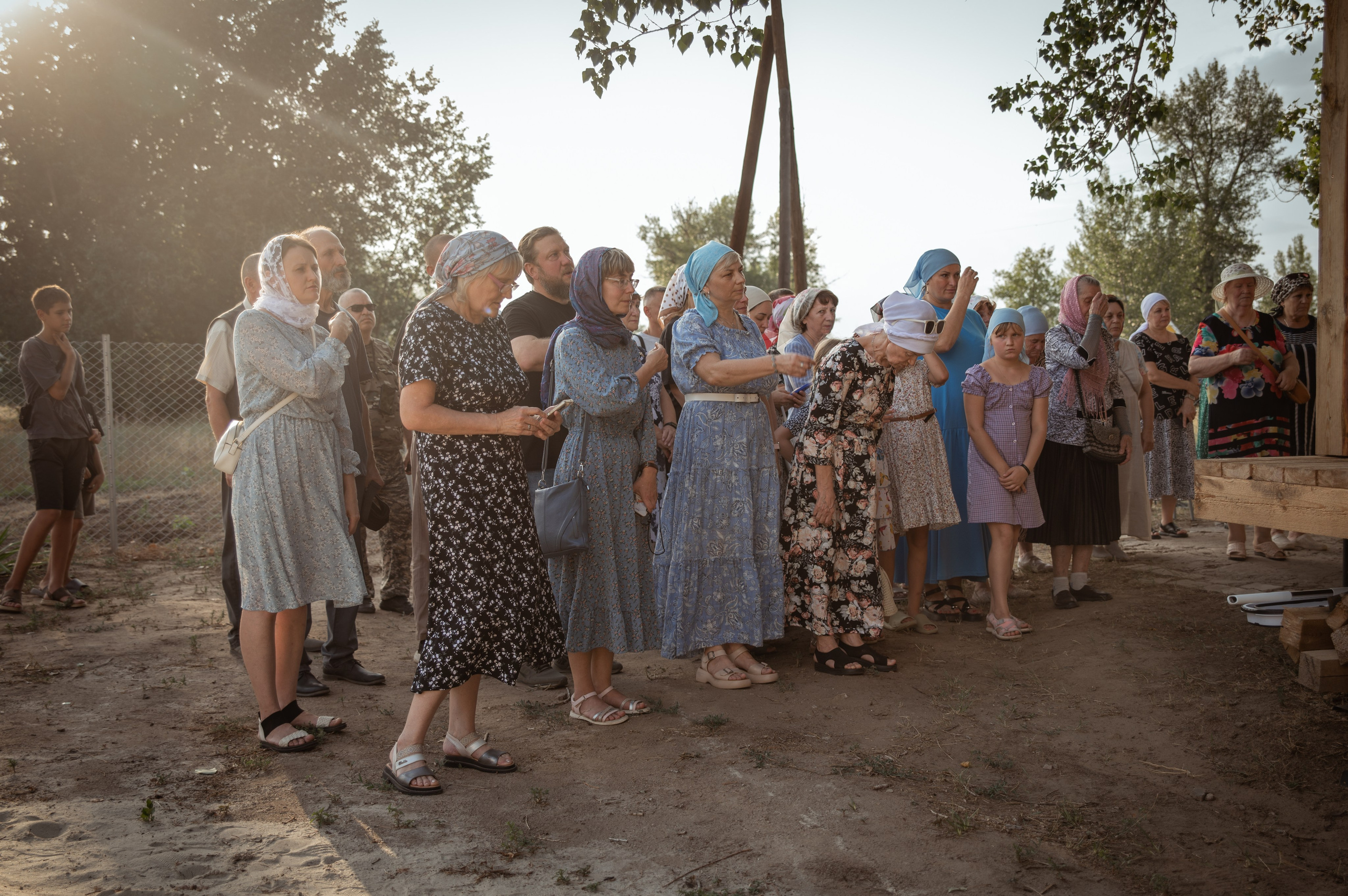 Освещение купола в храме Казанской иконы Божьей Матери х. Закутский. Церковный, семейный и репортажный фотограф Волгоград, Волжский