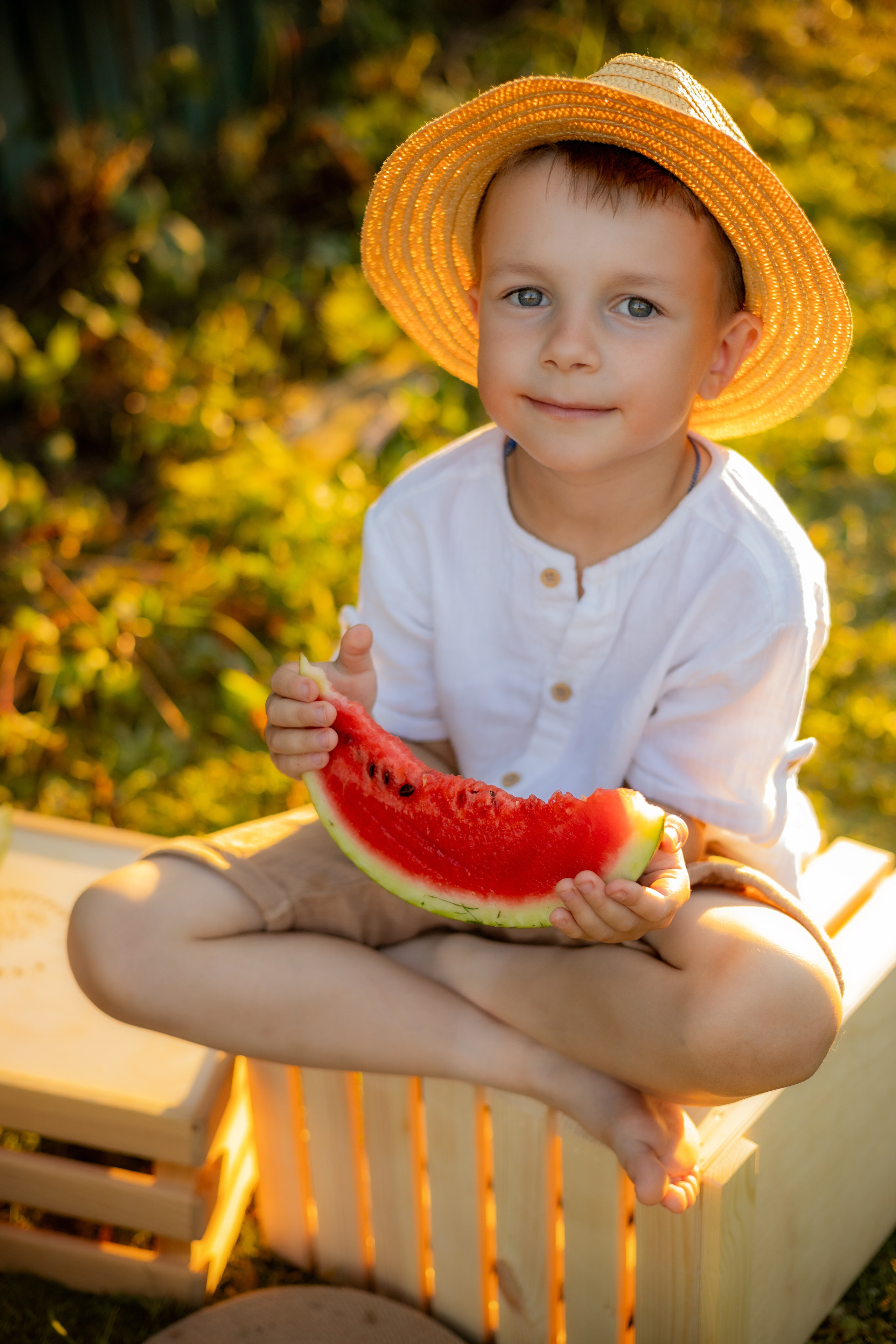 Арбузное настроение. Фотограф Ульянкина Мария