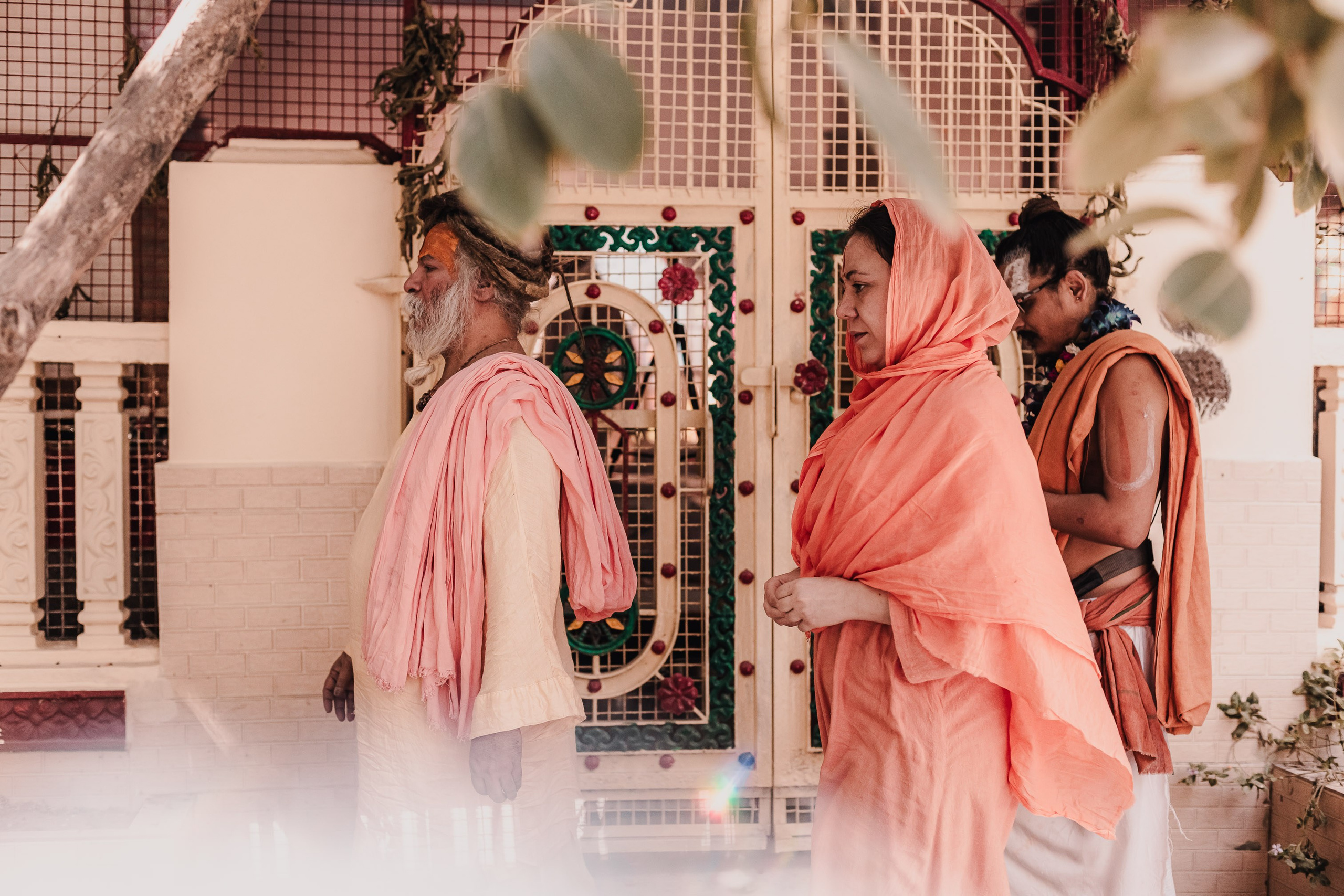 Navaratri yajna at Devraha Baba Ji ashram. Мариам Багдасарян