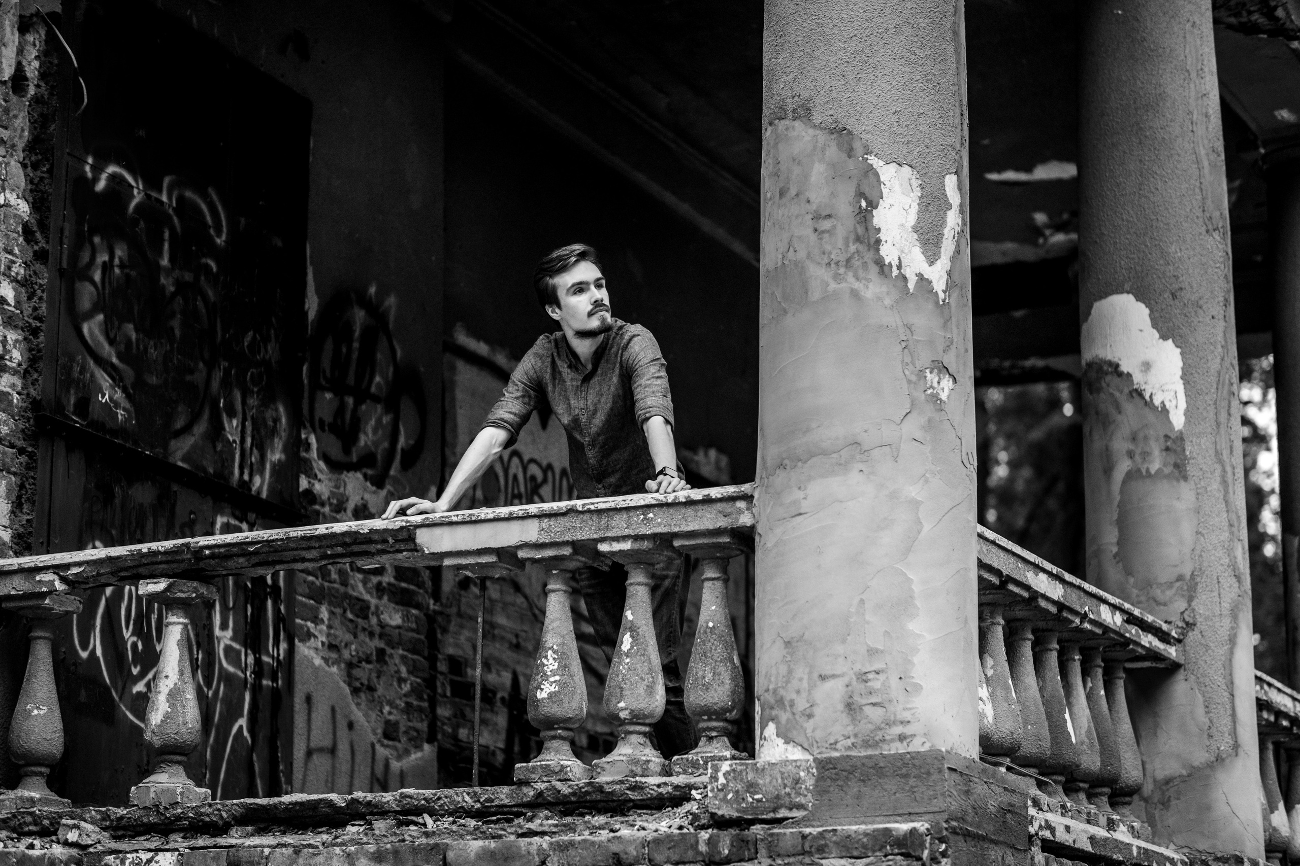 Мужской портрет. Фотограф в Москве Максим Скоробогатов