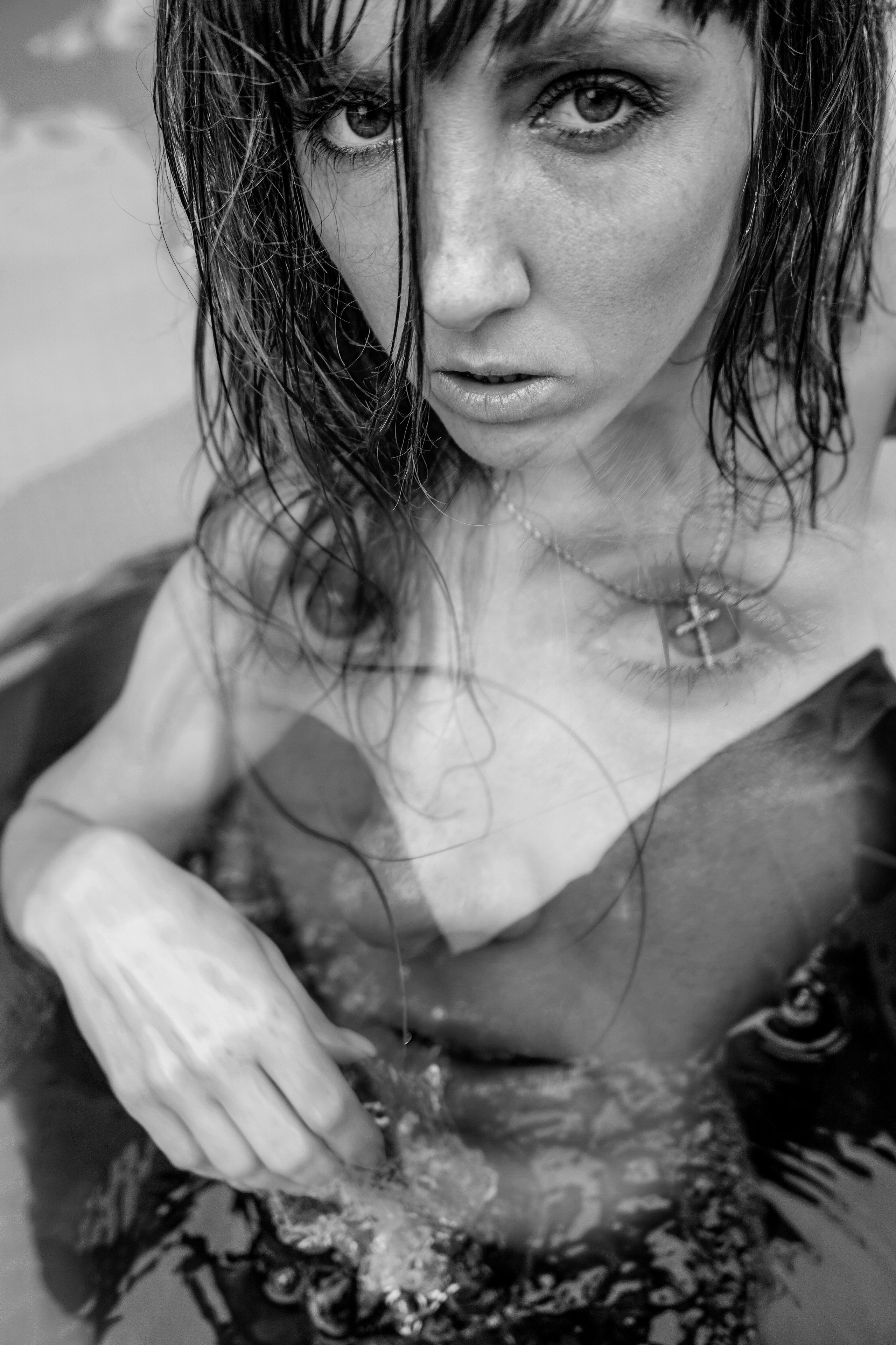 Женский портрет ЧБ. Фотограф в Сочи Марина Барс