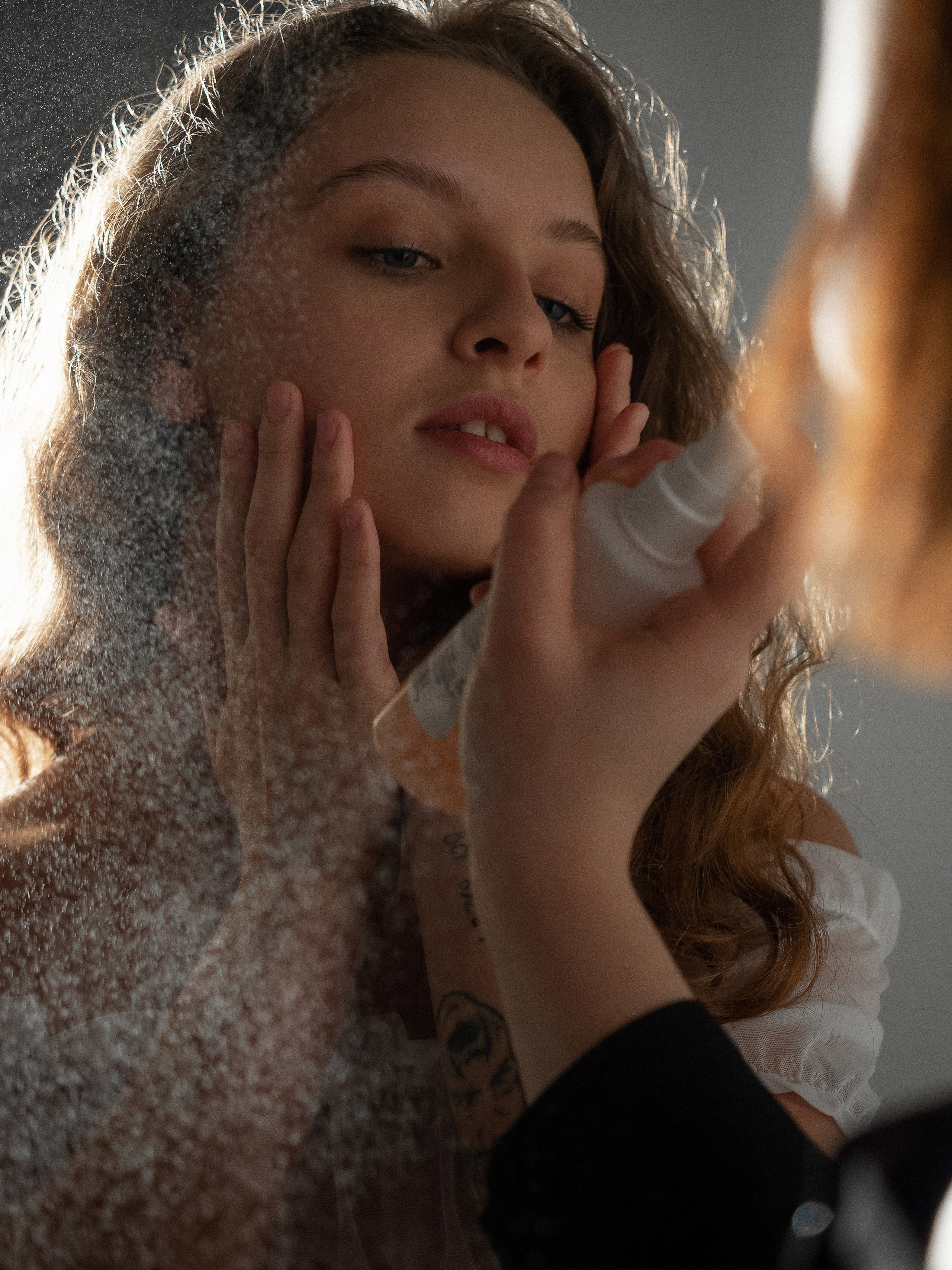 Съёмка для американского бренда косметики Mario Badescu. Фотограф Кристина Берг