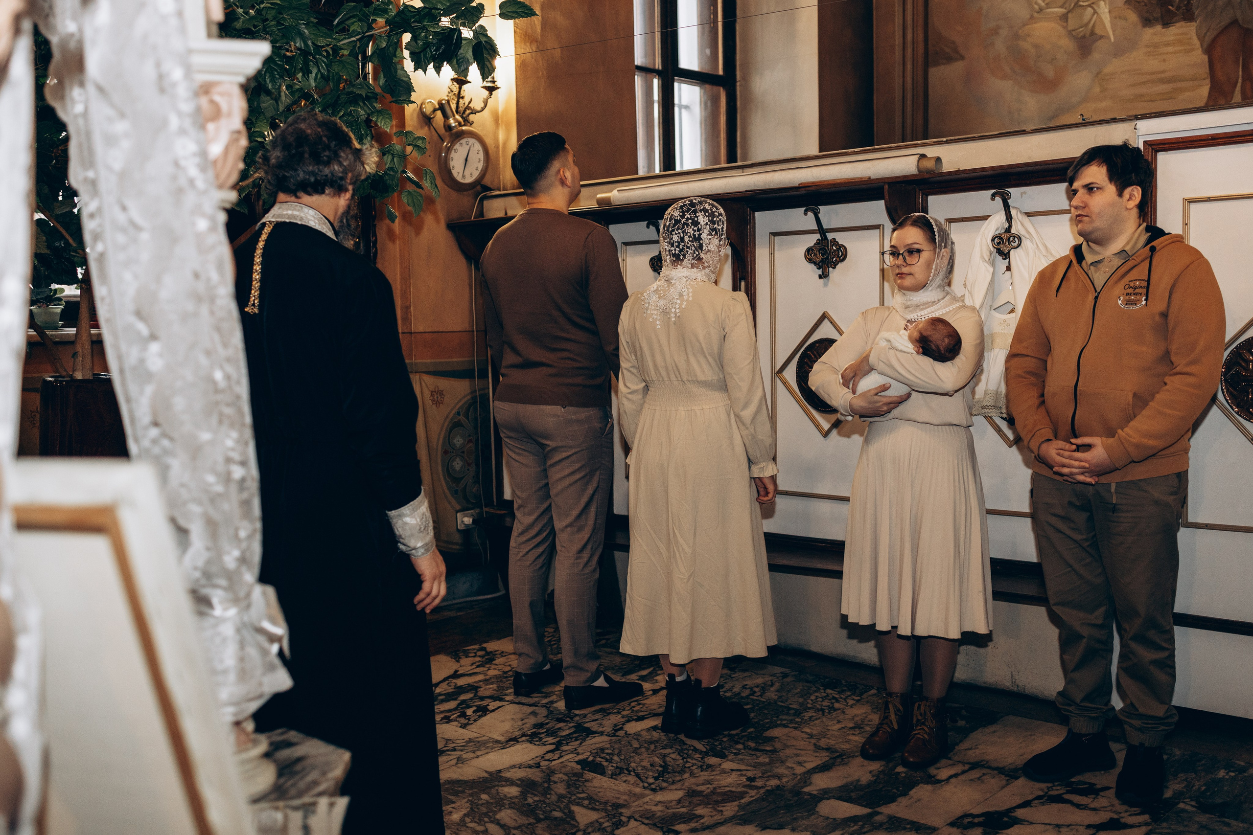 Крещение в Храме Воскресения Словущего в Даниловской Слободе. Главная