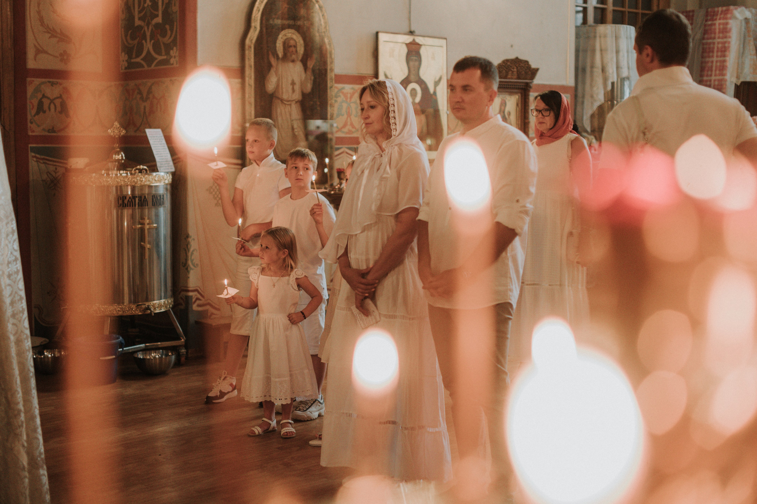 Фотосессия на крещение. Семейный фотограф в Москве Полина Ситникова