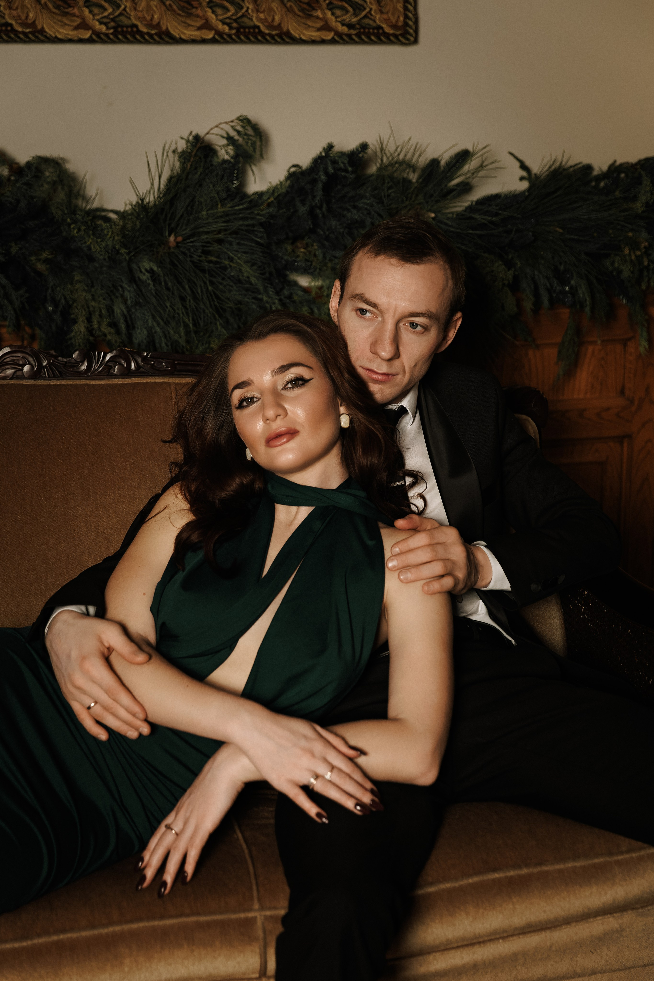 Новогодняя Love Story. Свадебный и портретный фотограф в Санкт-Петербурге Анна Демьянова