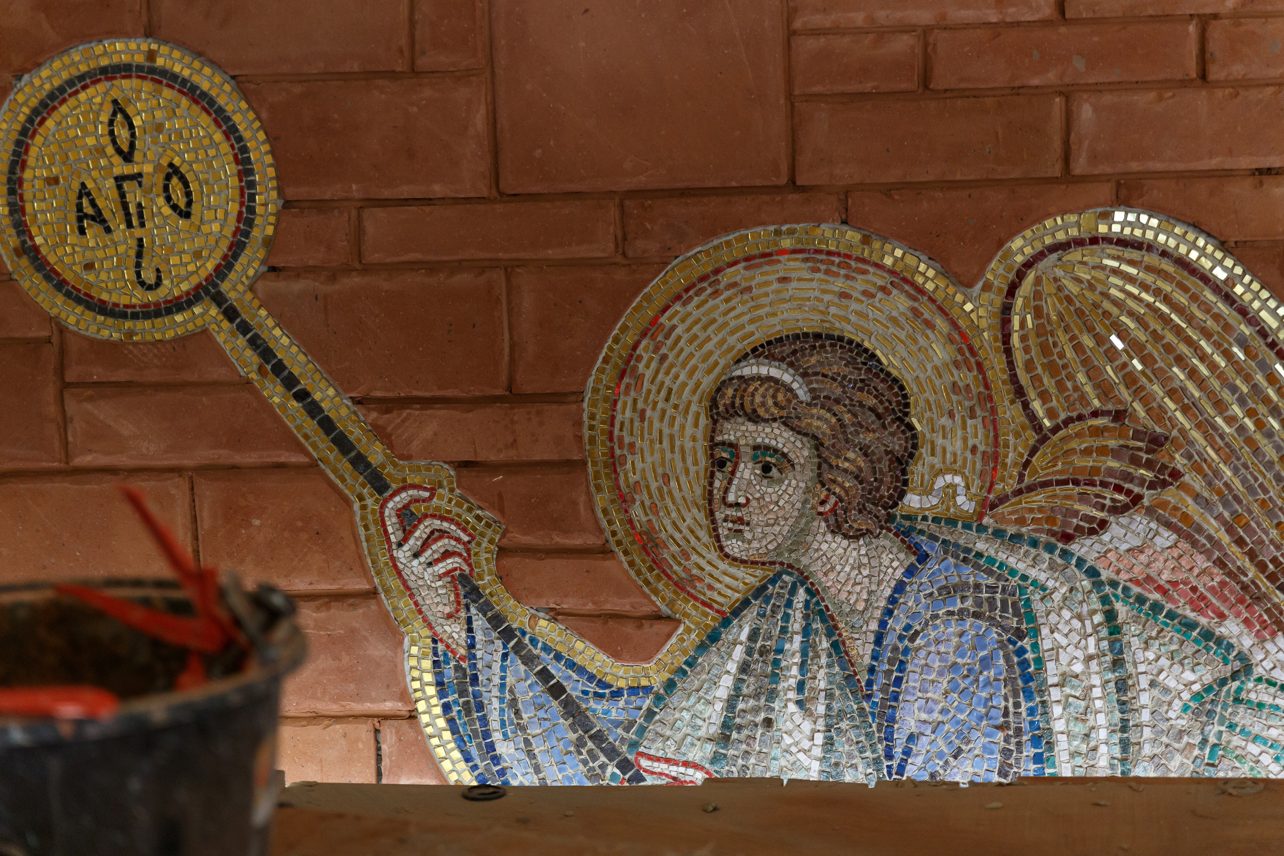 Успенский собор в монастыре Бештау. НИИКОРОВИН- мастерская мозаики и монументального искусства