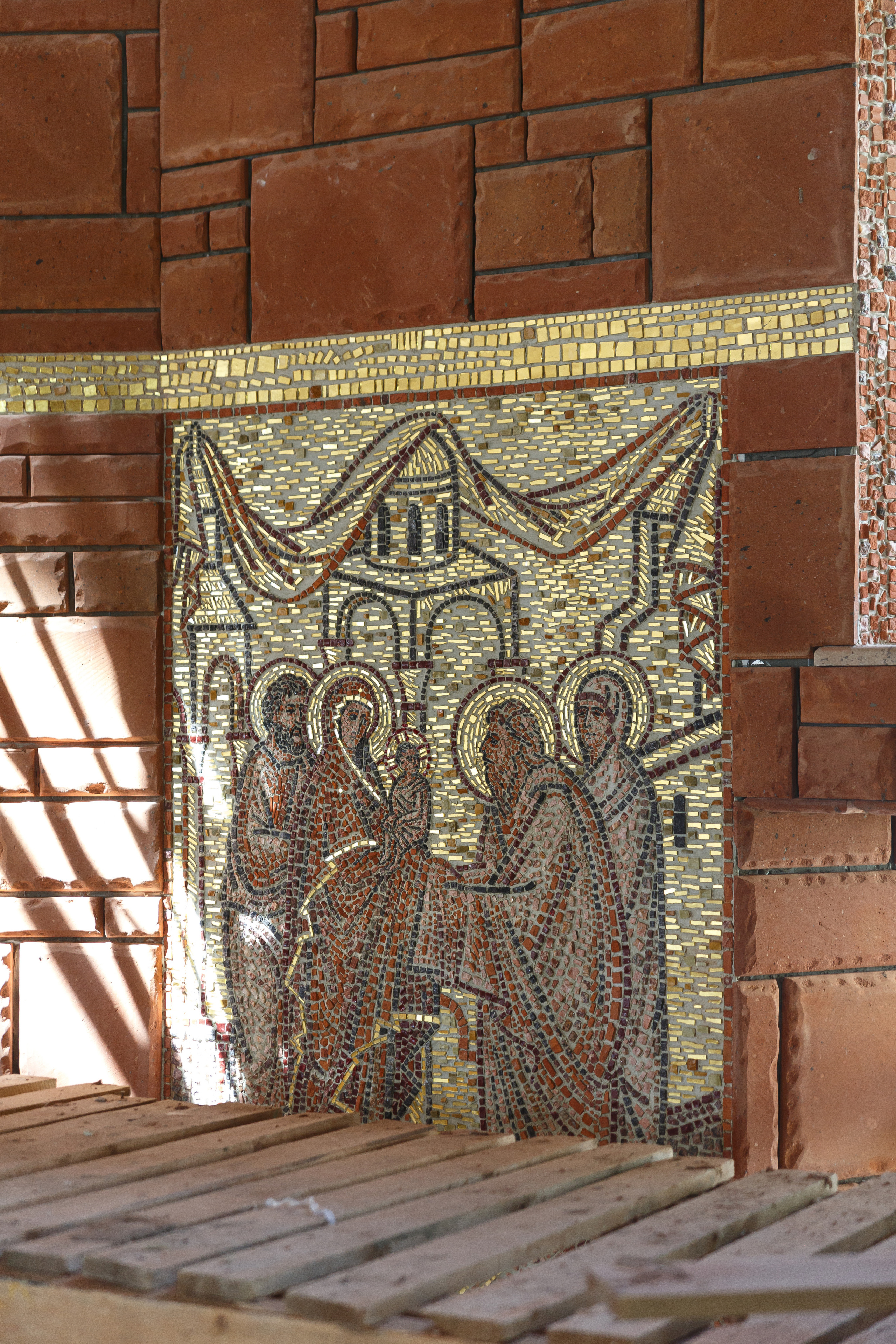 Успенский собор в монастыре Бештау. НИИКОРОВИН- мастерская мозаики и монументального искусства