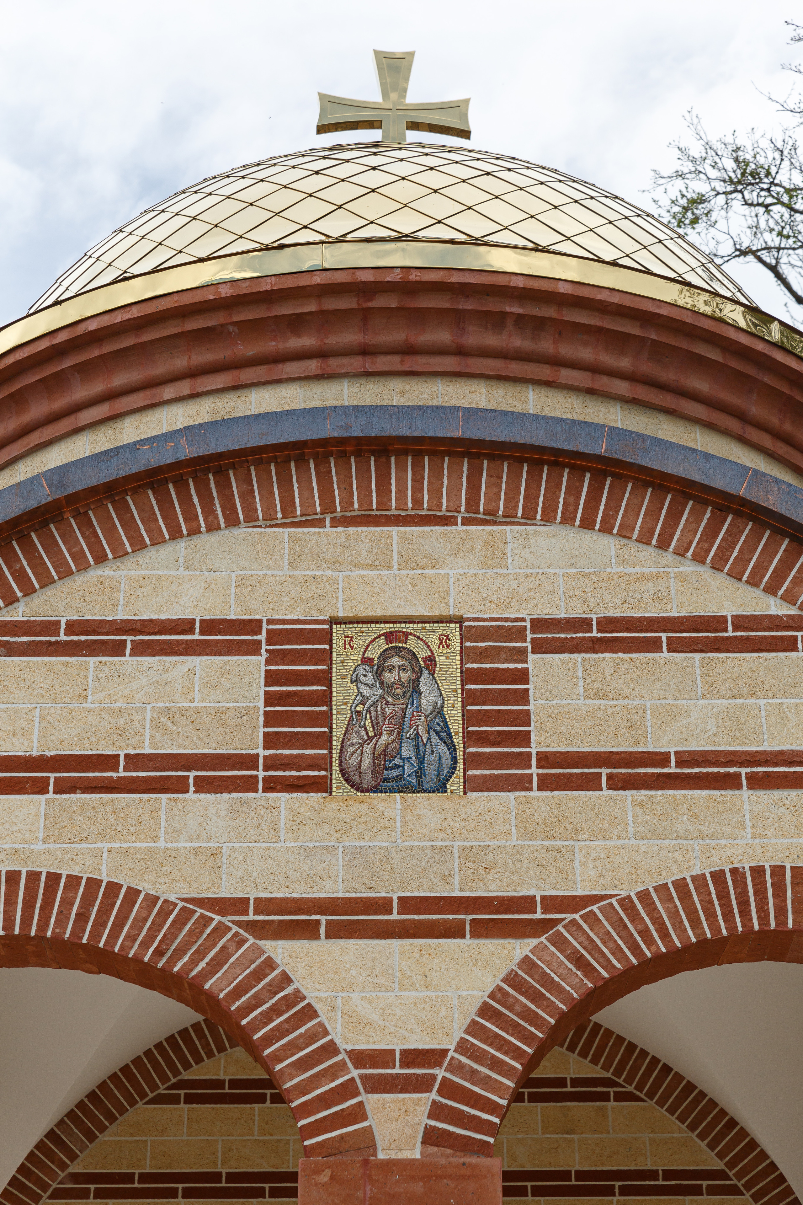 Успенский собор в монастыре Бештау. НИИКОРОВИН- мастерская мозаики и монументального искусства