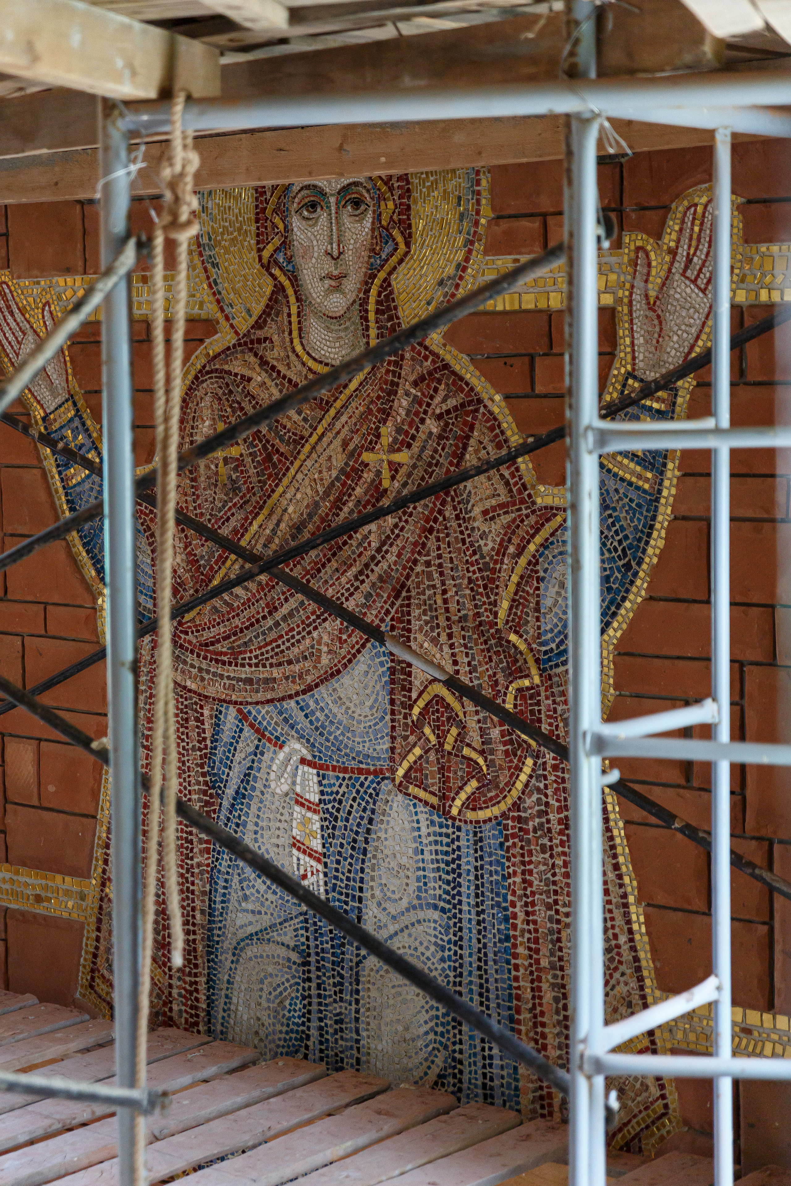 Успенский собор в монастыре Бештау. НИИКОРОВИН- мастерская мозаики и монументального искусства