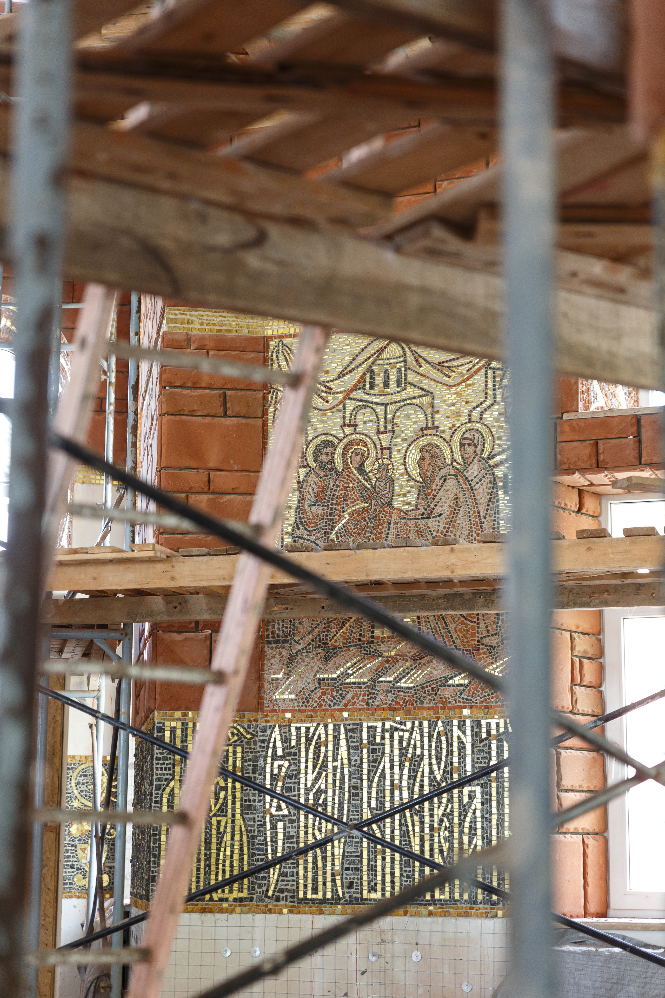 Успенский собор в монастыре Бештау. НИИКОРОВИН- мастерская мозаики и монументального искусства