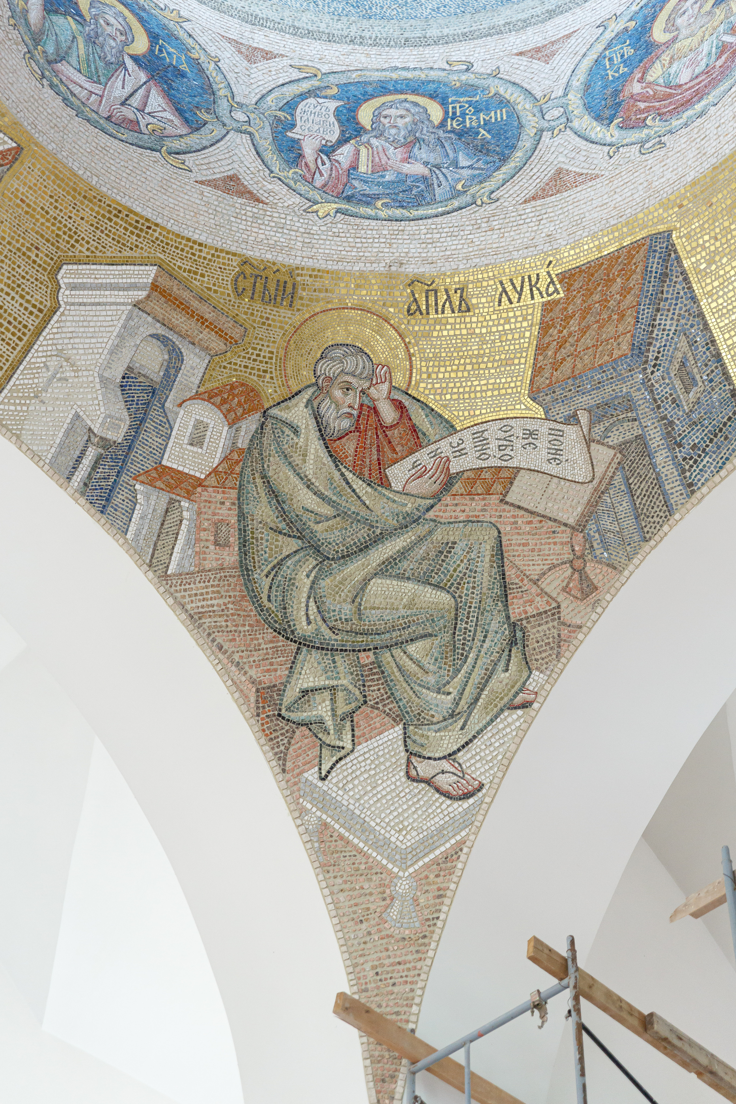 Успенский собор в монастыре Бештау. НИИКОРОВИН- мастерская мозаики и монументального искусства