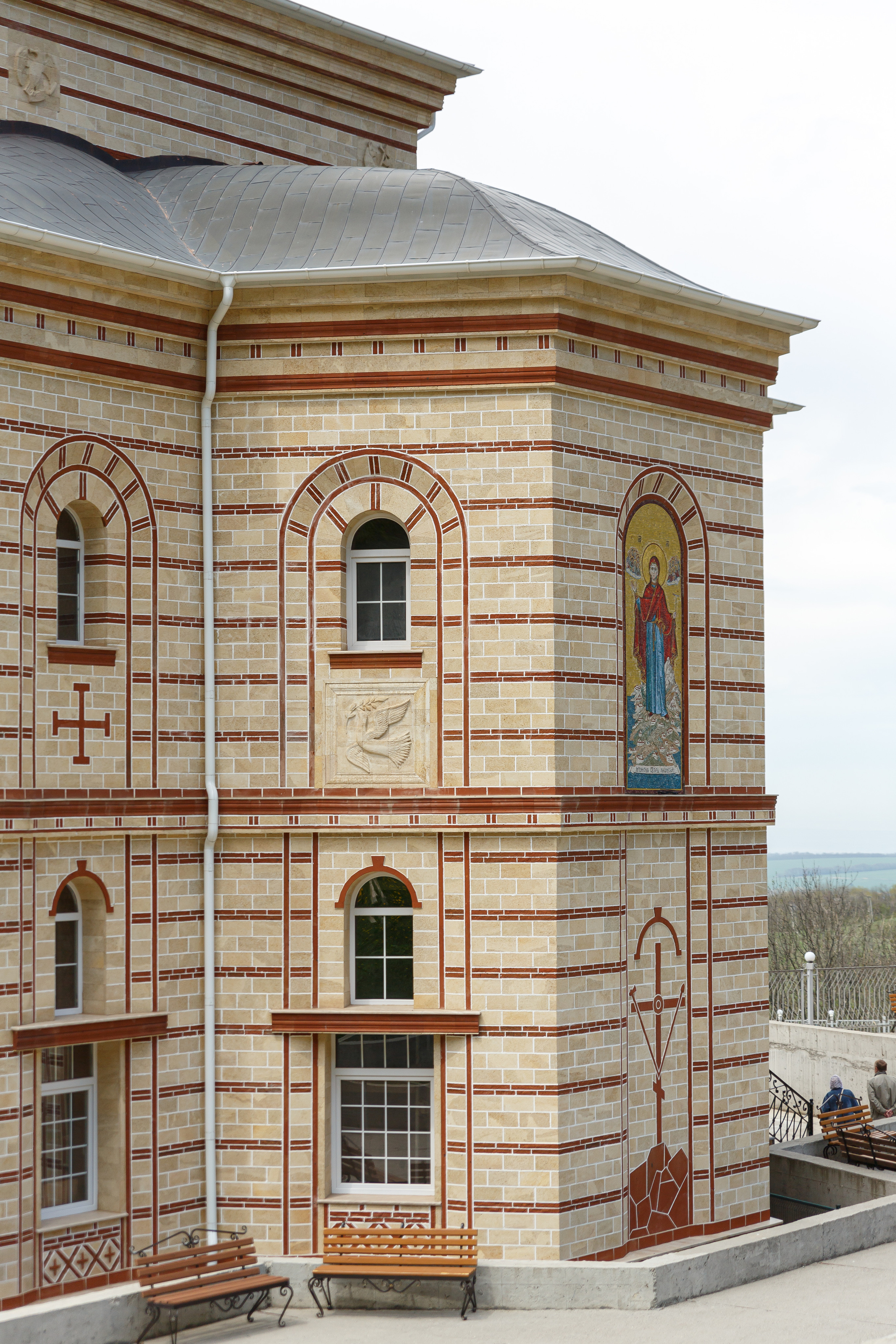 Успенский собор в монастыре Бештау. НИИКОРОВИН- мастерская мозаики и монументального искусства