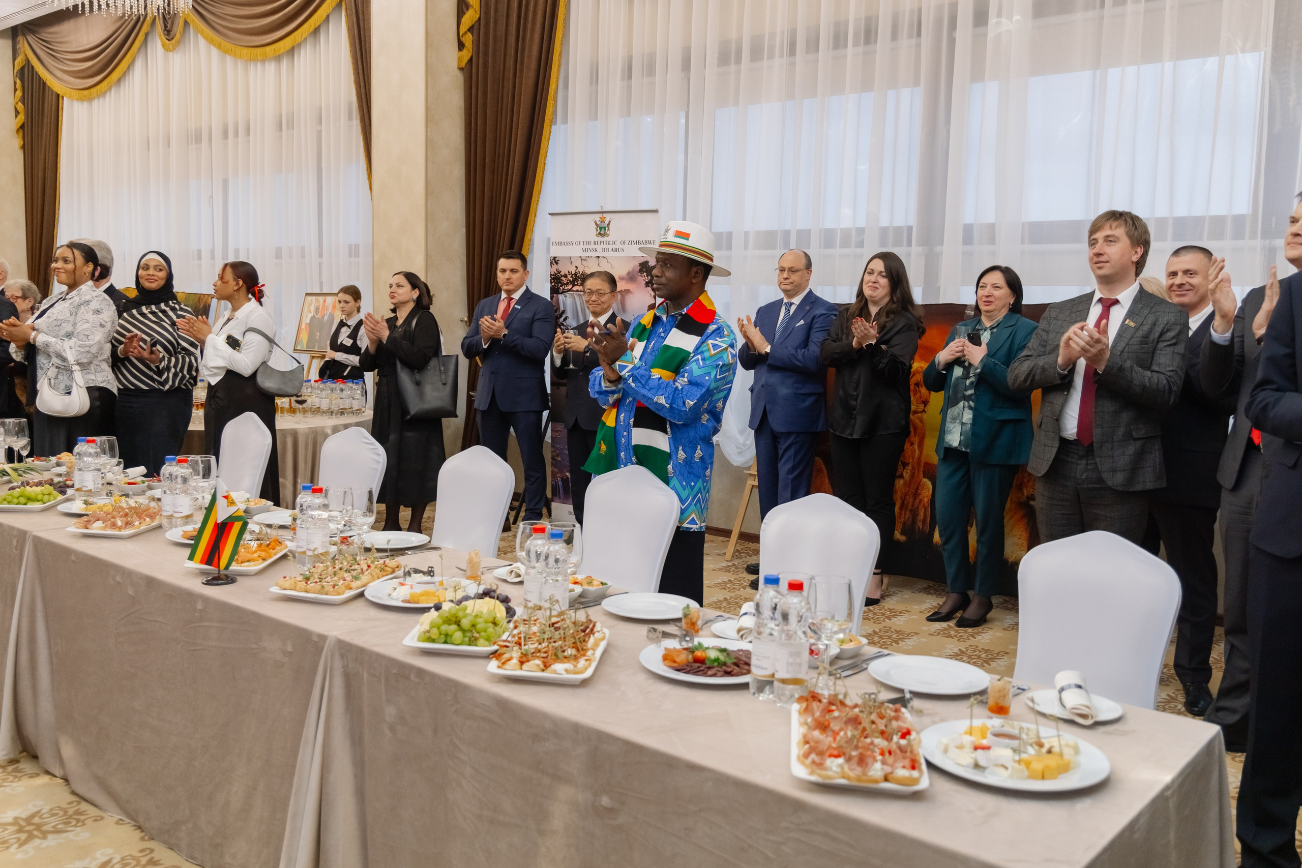 Фотосъемка делегации Посольства Зимбабве в Минске. Свадебный фотограф в Минске/Беларуси Сергей Спиридонов