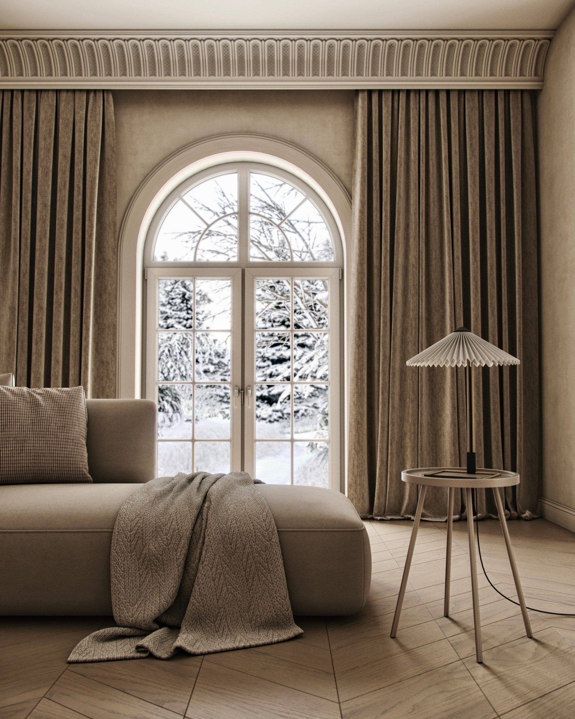 Beige BOOM. 3D Визуализация // Reiterrrr