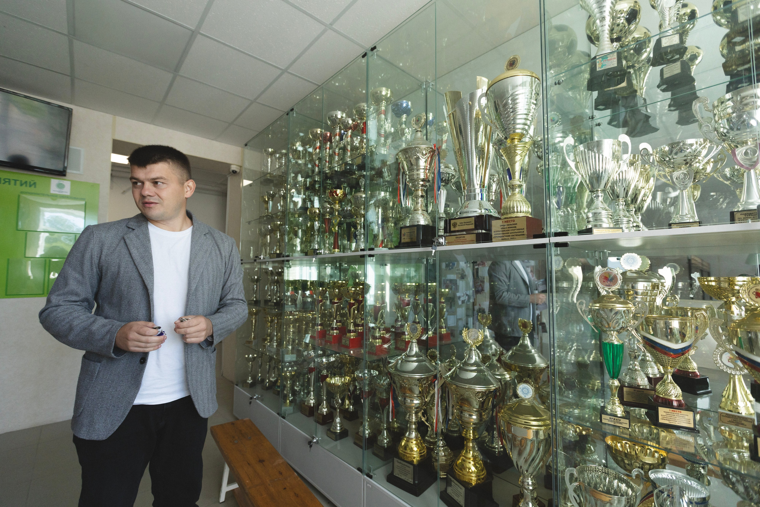 Андрей Саломатин. Директор сельской школы. Репортажный фотограф Наталья Лапцевич