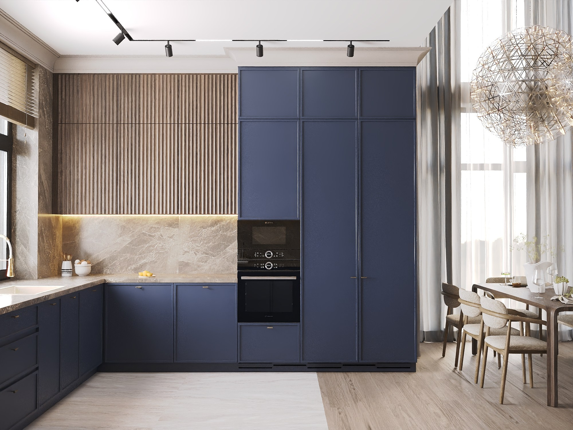 Санкт-Петербург, жилой дом 170 м². БК студия дизайна интерьера