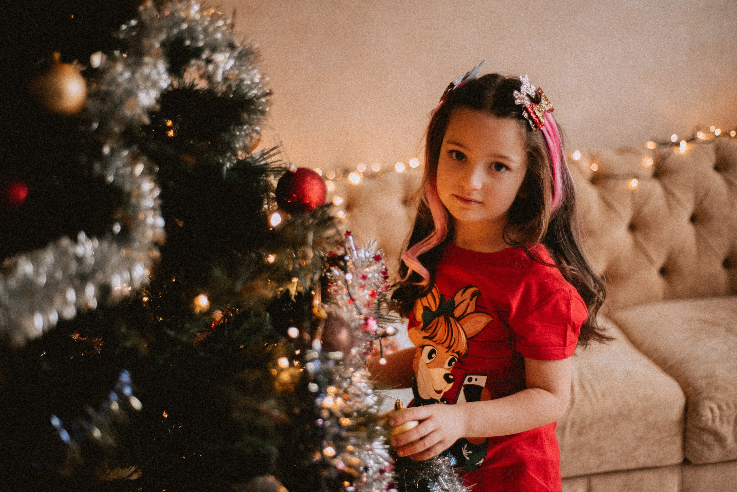 Новый год ДОМА. Семейный и женский фотограф Лоо Краснодар Сочи Энем Татьяна Трибурт