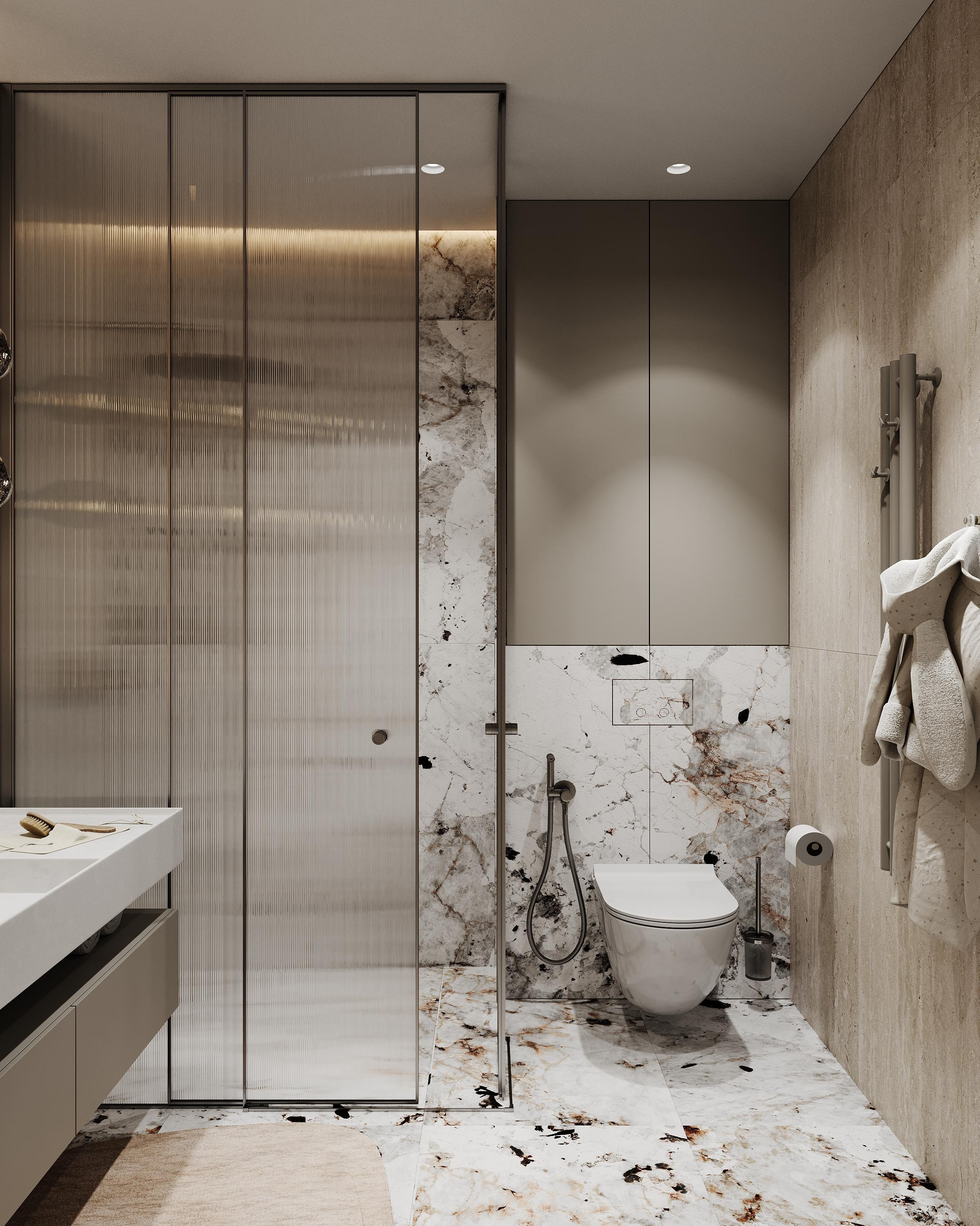 Детский санузел. Дизайнер интерьера Еремина Юлия