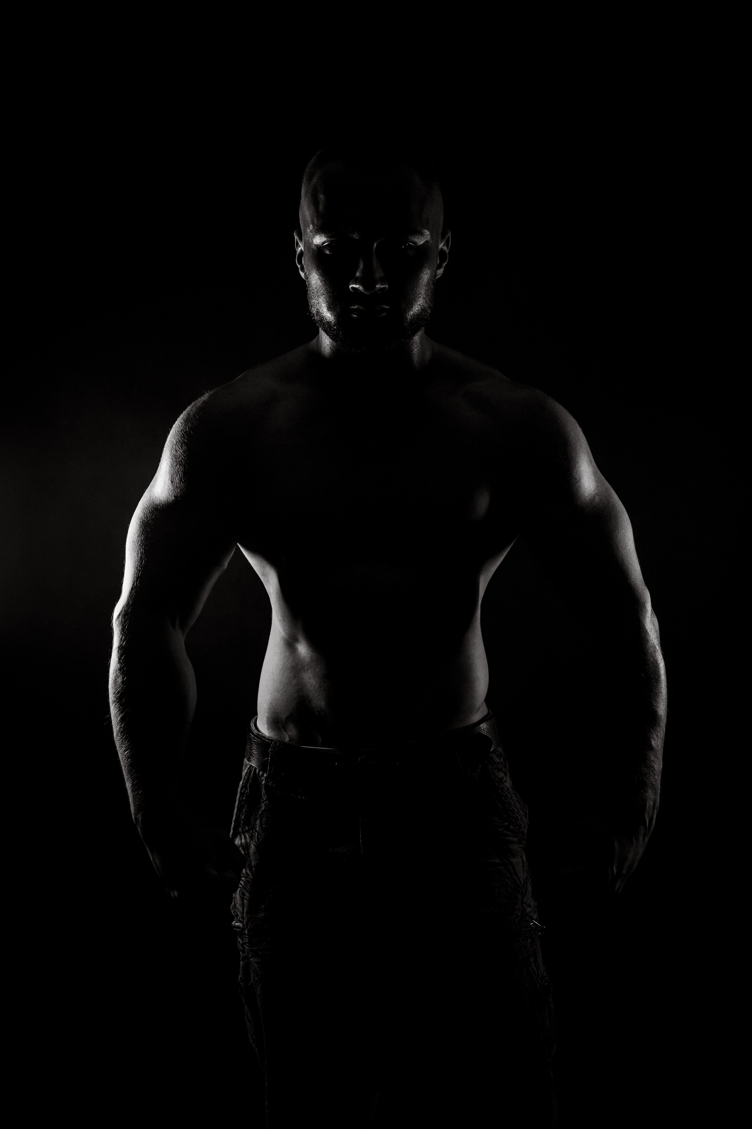 В студии. Photomantis