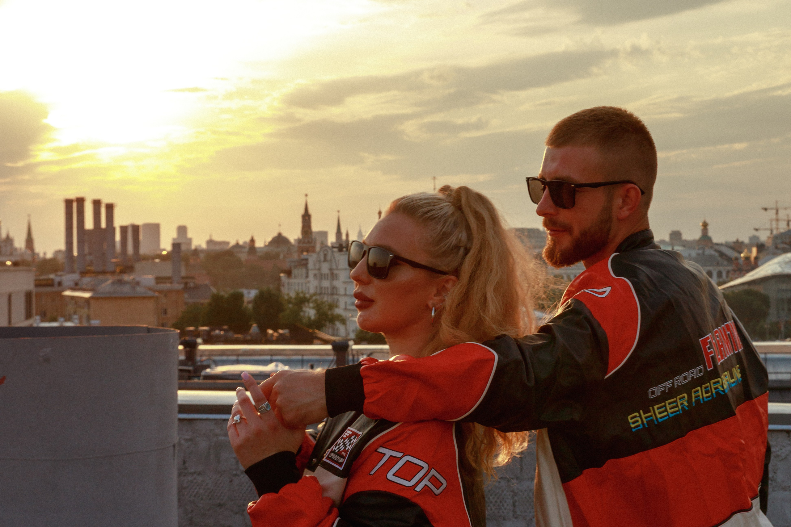 На крыше. Женский фотограф Москва, Лобня