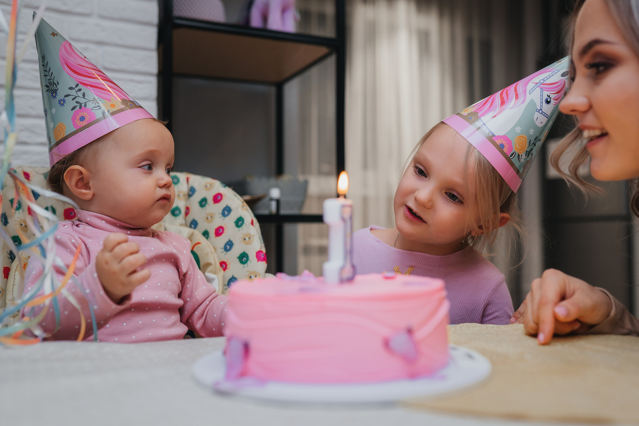Годик Алисы дома. Семейный фотограф в Алматы Анжелика Али Номан