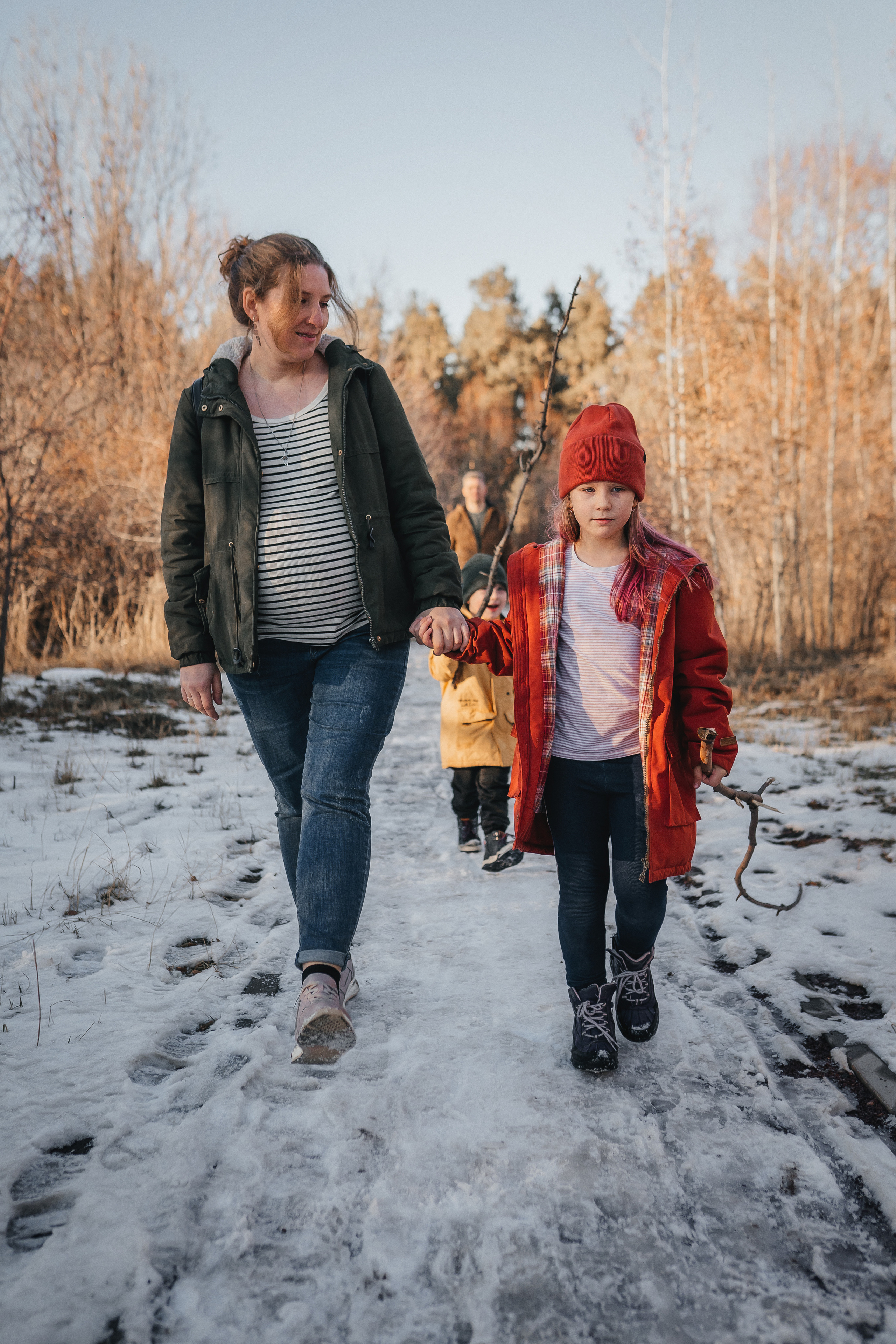 Осень в ботсаду. Семейный фотограф в Алматы Анжелика Али Номан