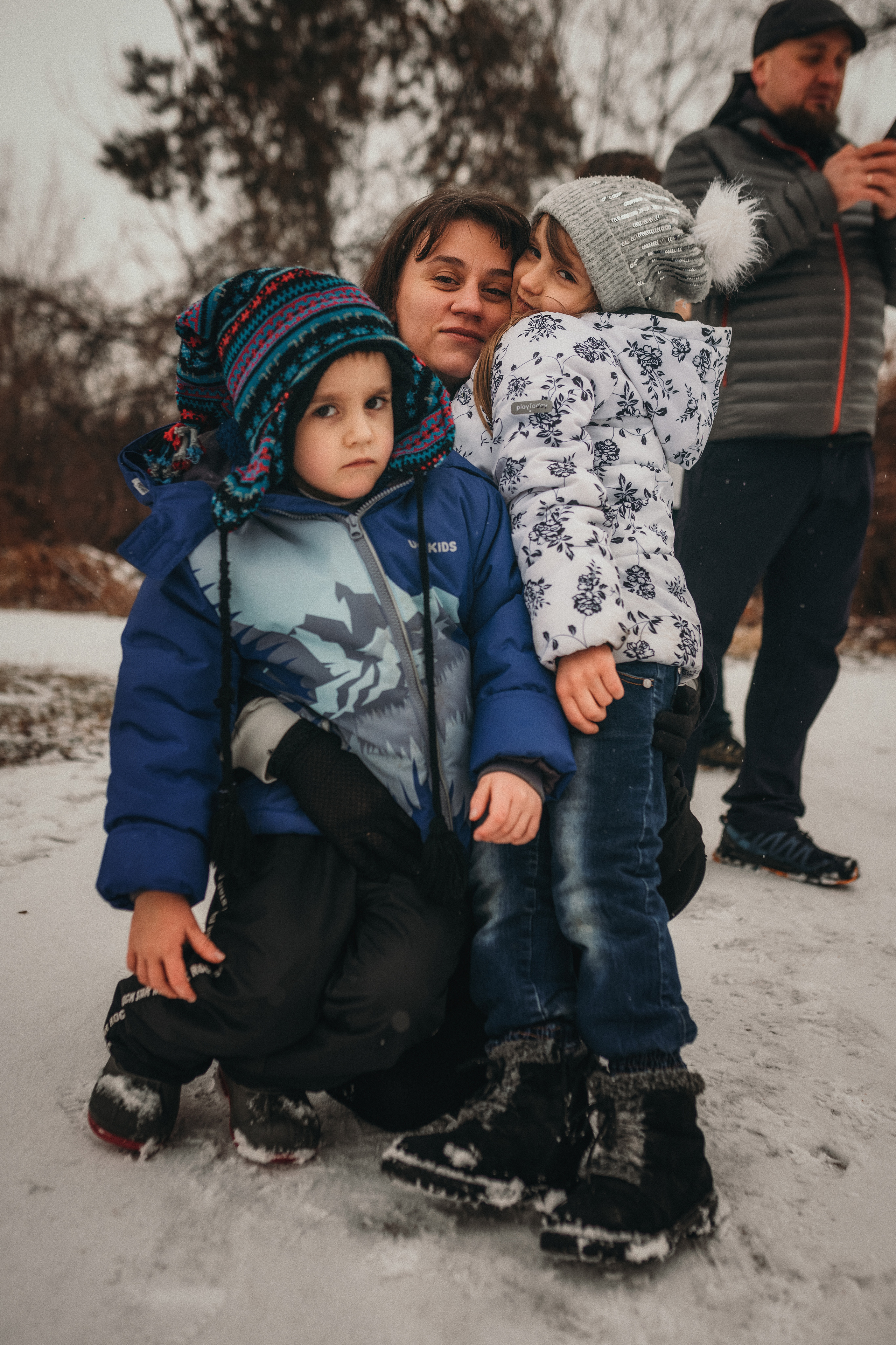 Борис, Оля и дети. Семейный фотограф в Алматы Анжелика Али Номан