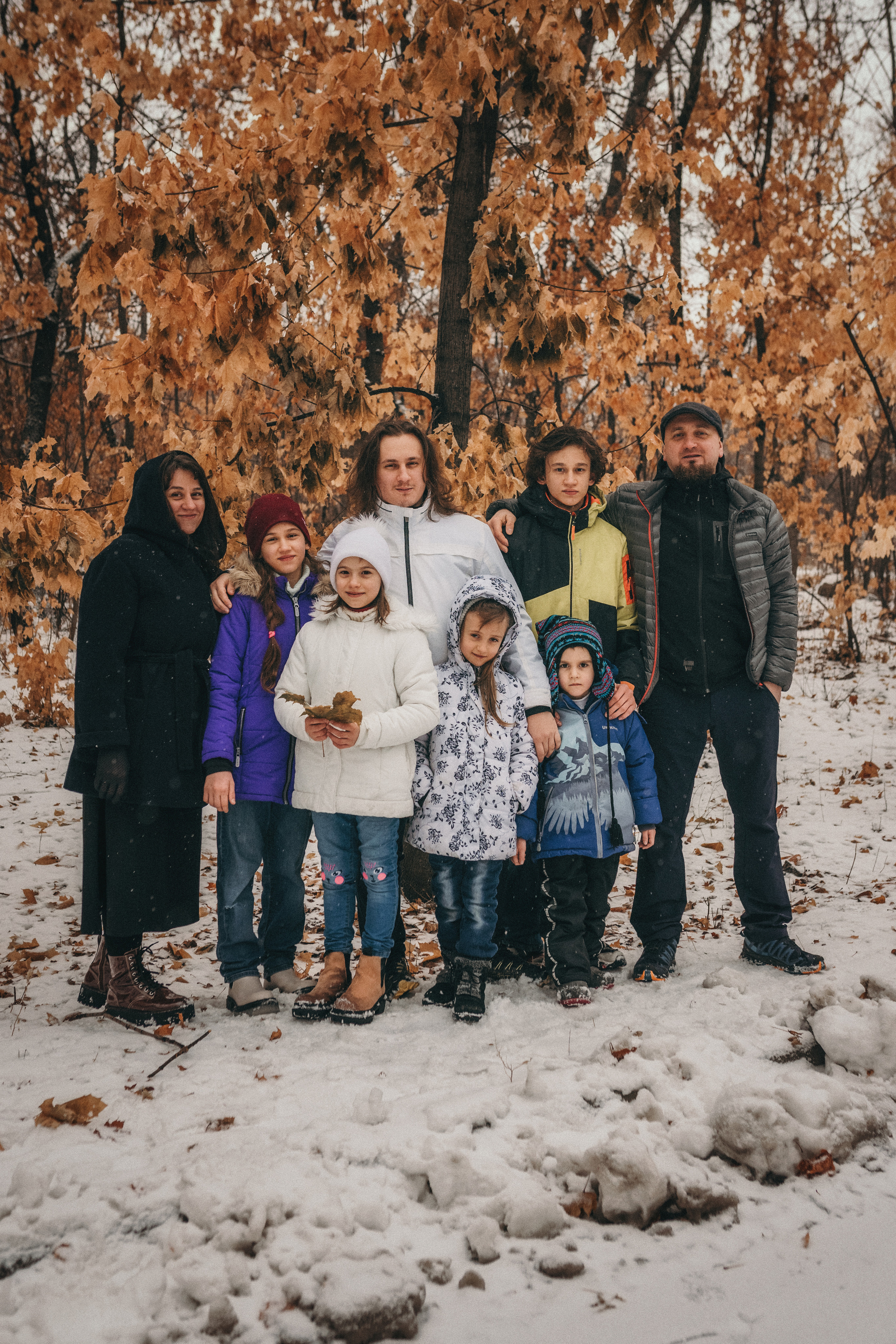 Борис, Оля и дети. Семейный фотограф в Алматы Анжелика Али Номан