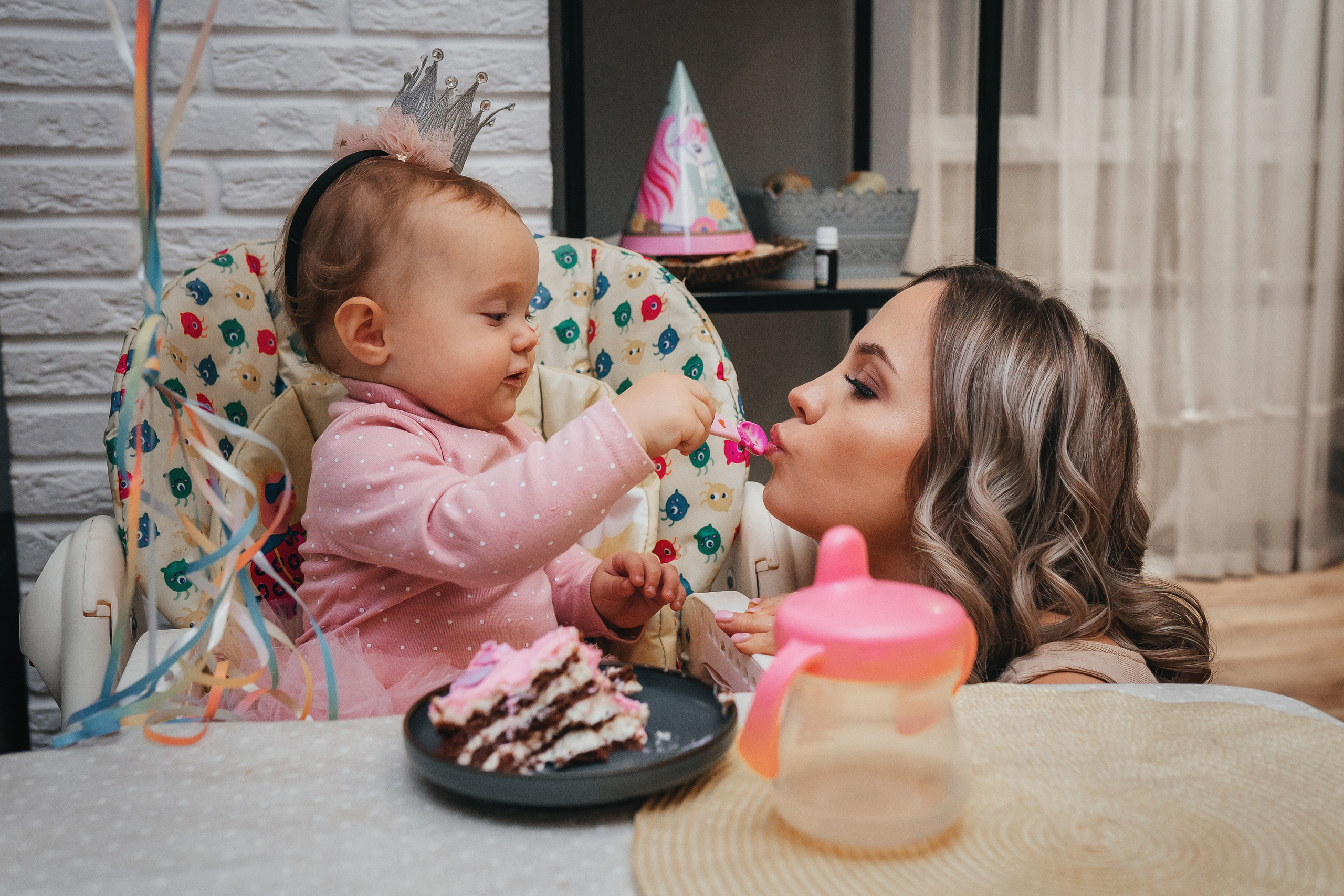 Годик Алисы дома. Семейный фотограф в Алматы Анжелика Али Номан
