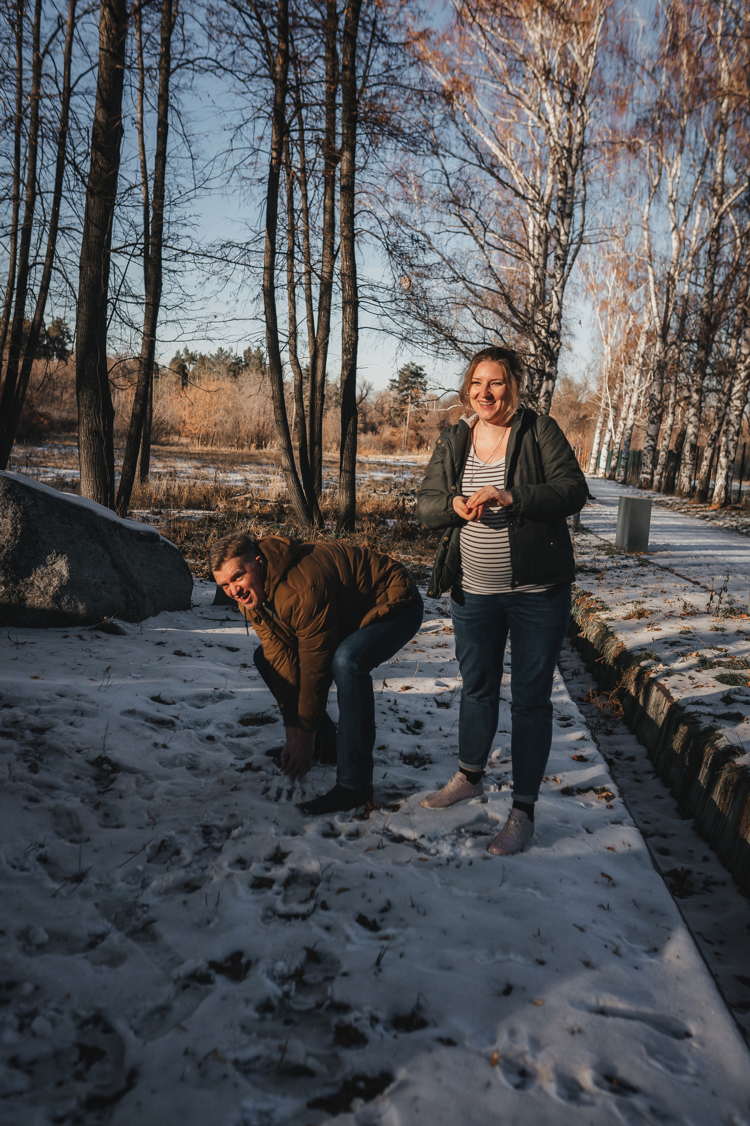 Осень в ботсаду. Семейный фотограф в Алматы Анжелика Али Номан
