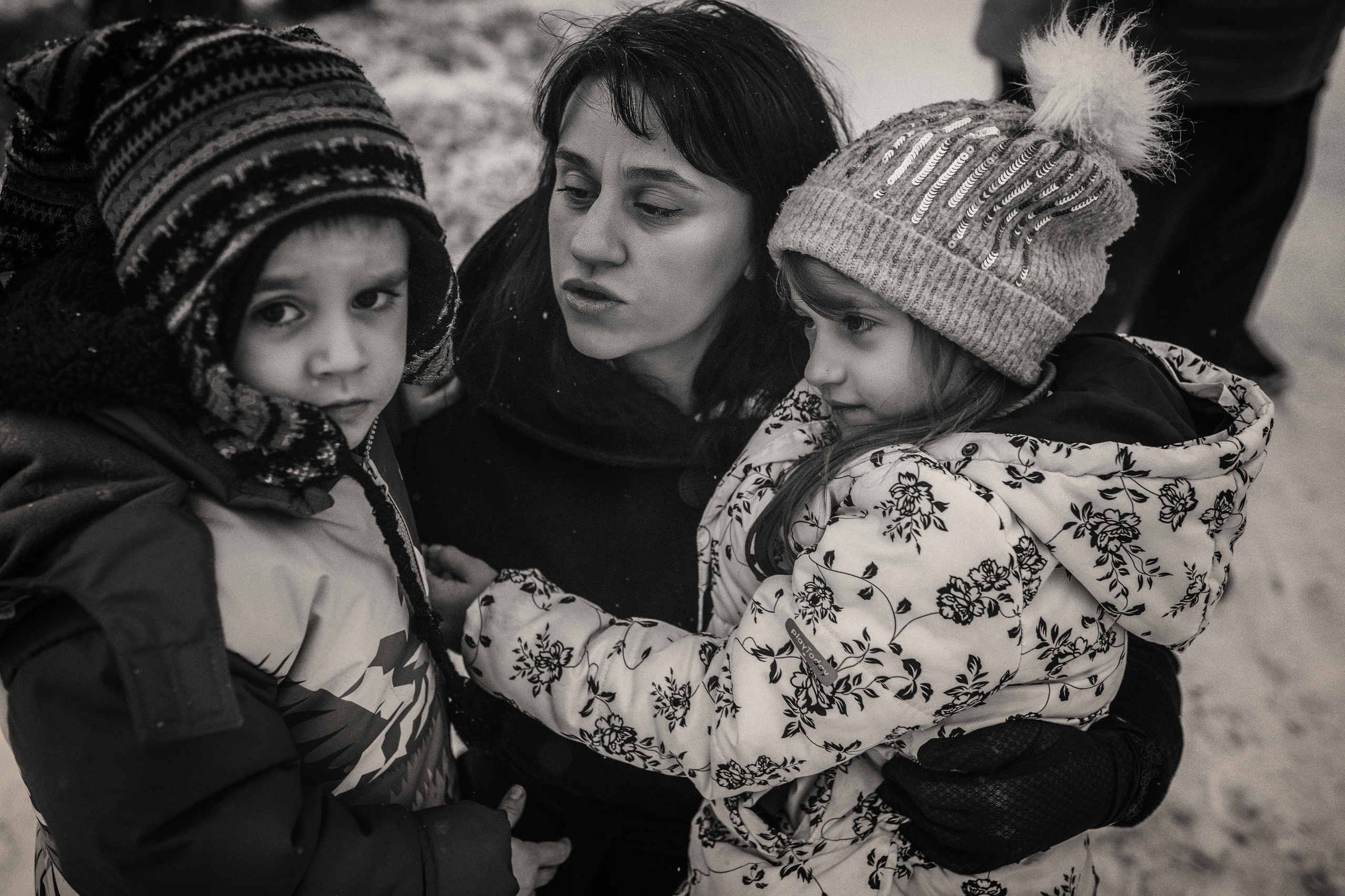 Борис, Оля и дети. Семейный фотограф в Алматы Анжелика Али Номан