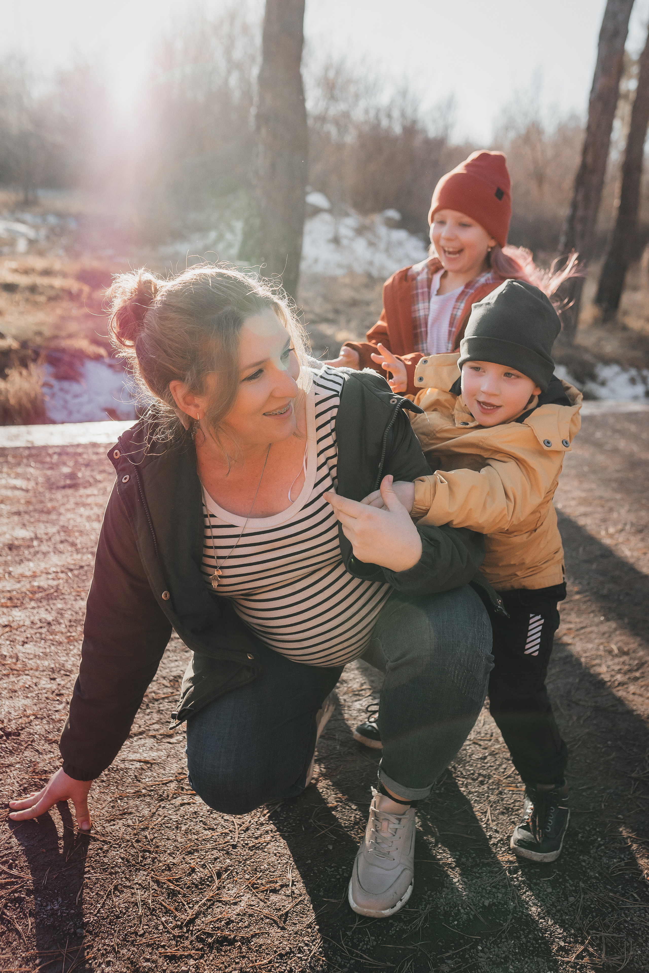 Осень в ботсаду. Семейный фотограф в Алматы Анжелика Али Номан