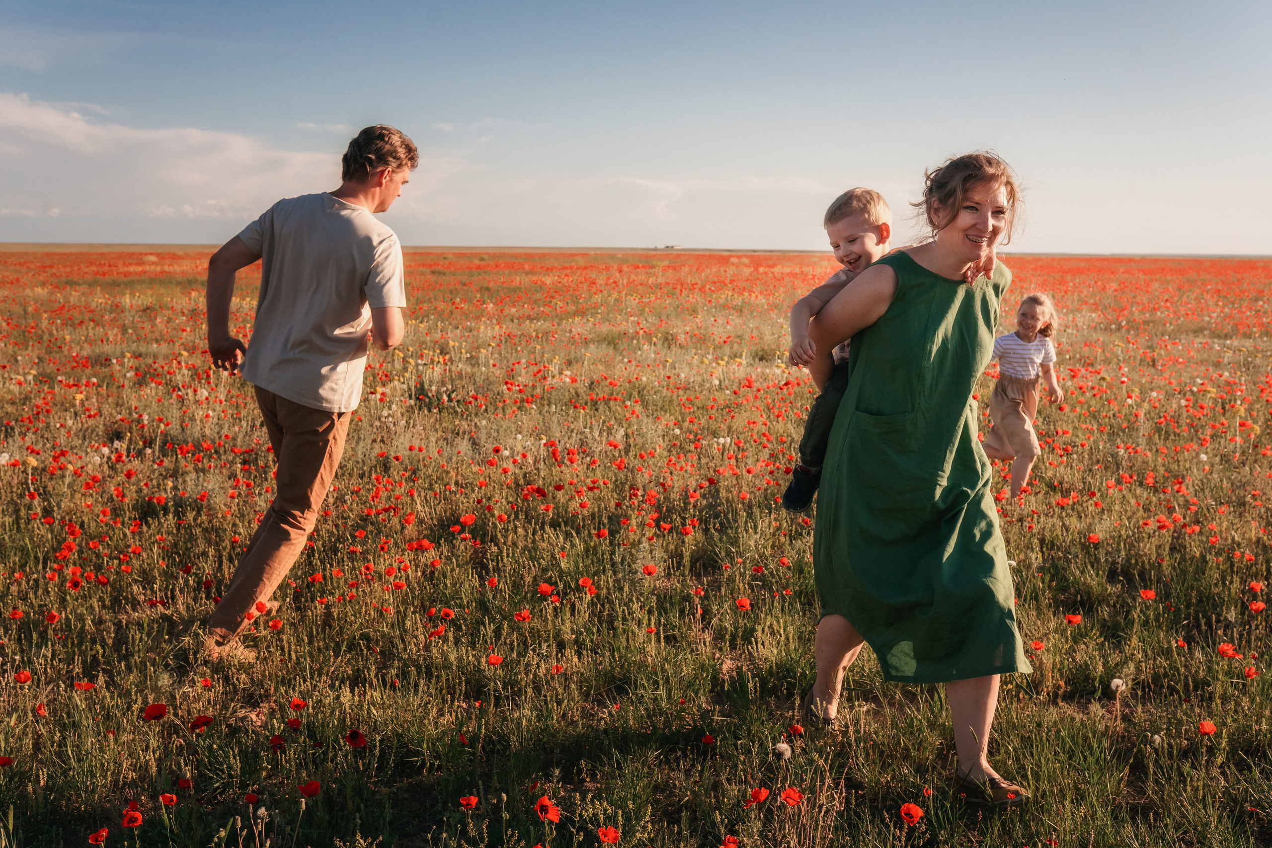 Маки. Семейный фотограф в Алматы Анжелика Али Номан