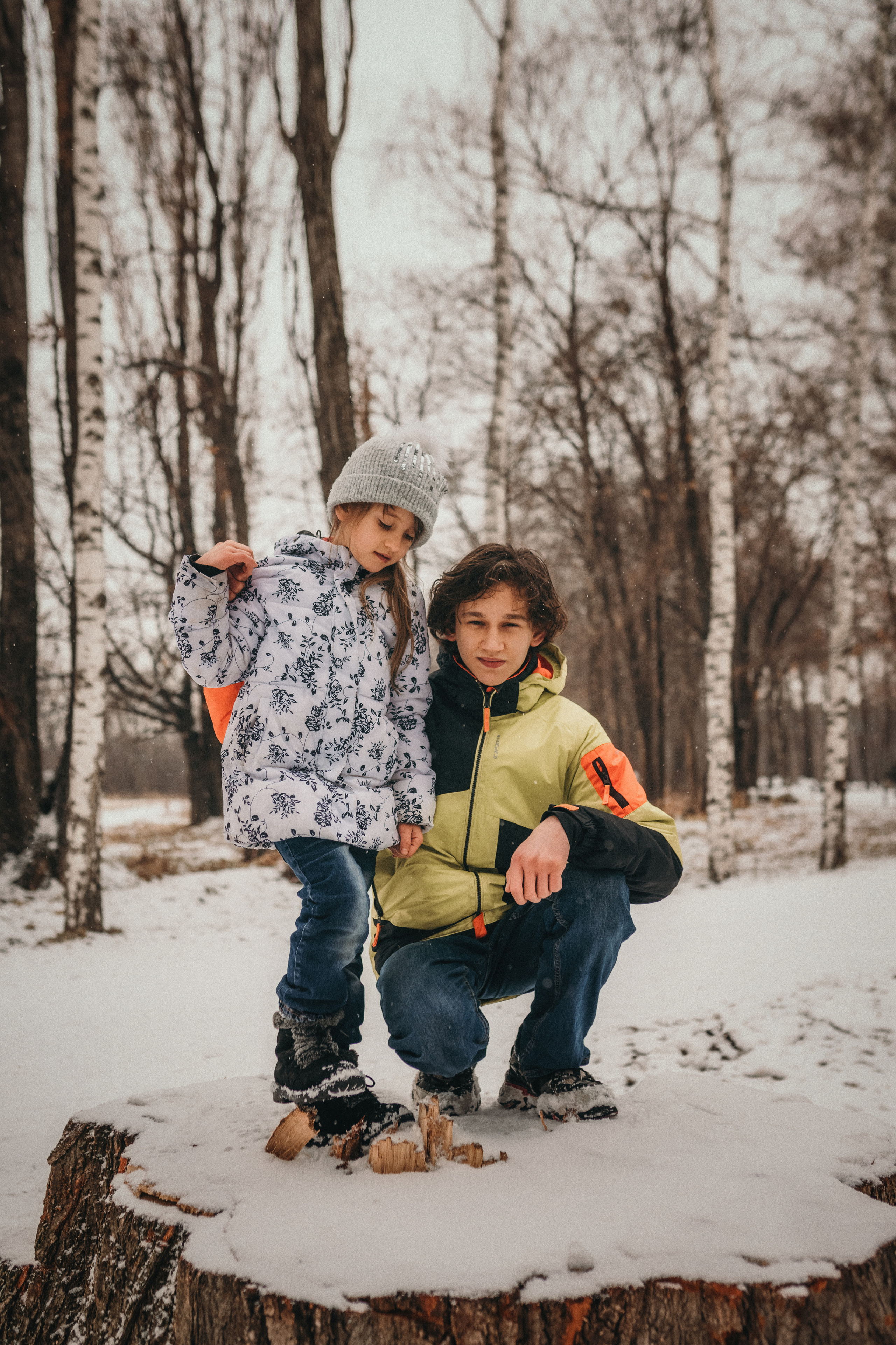 Борис, Оля и дети. Семейный фотограф в Алматы Анжелика Али Номан