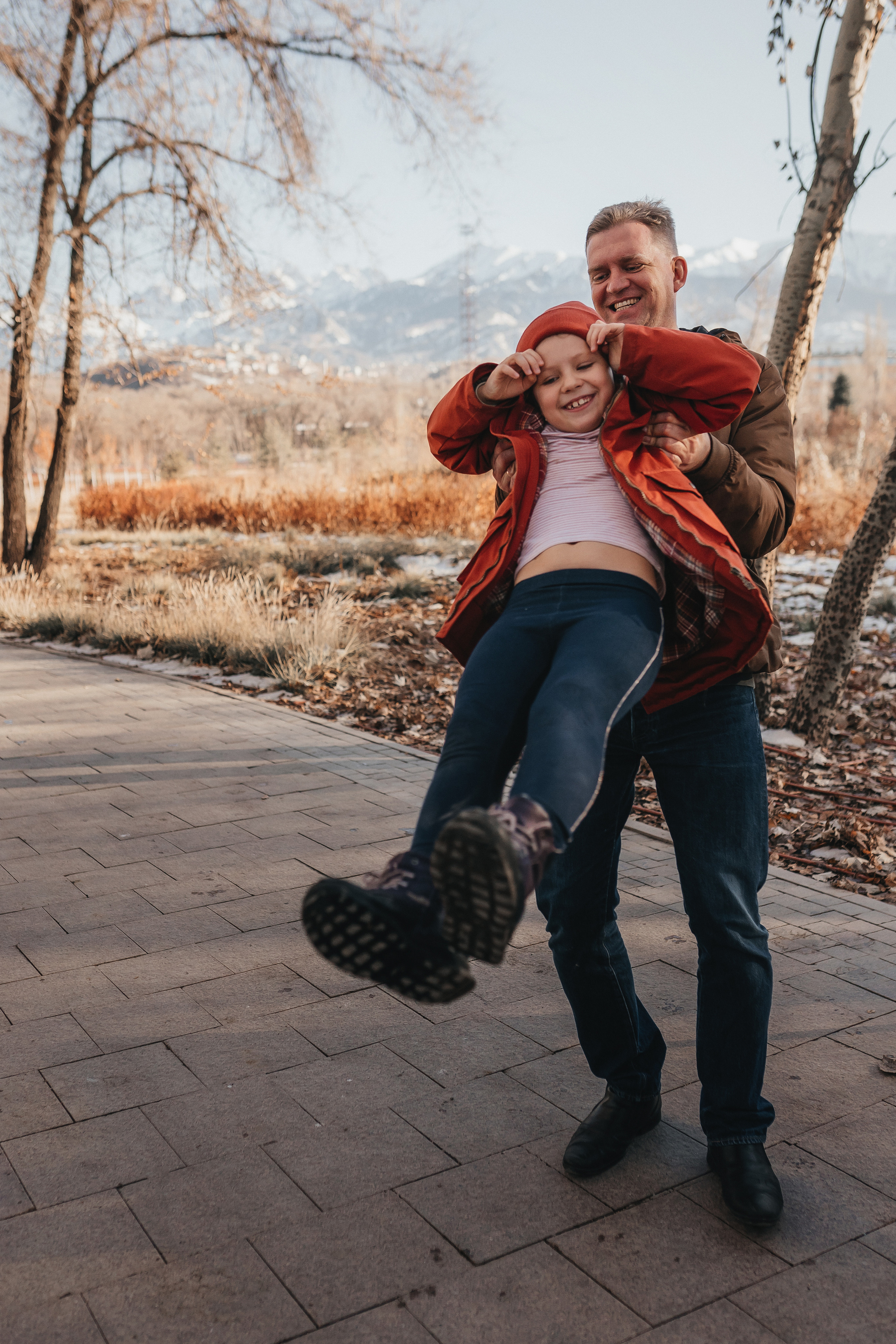 Осень в ботсаду. Семейный фотограф в Алматы Анжелика Али Номан