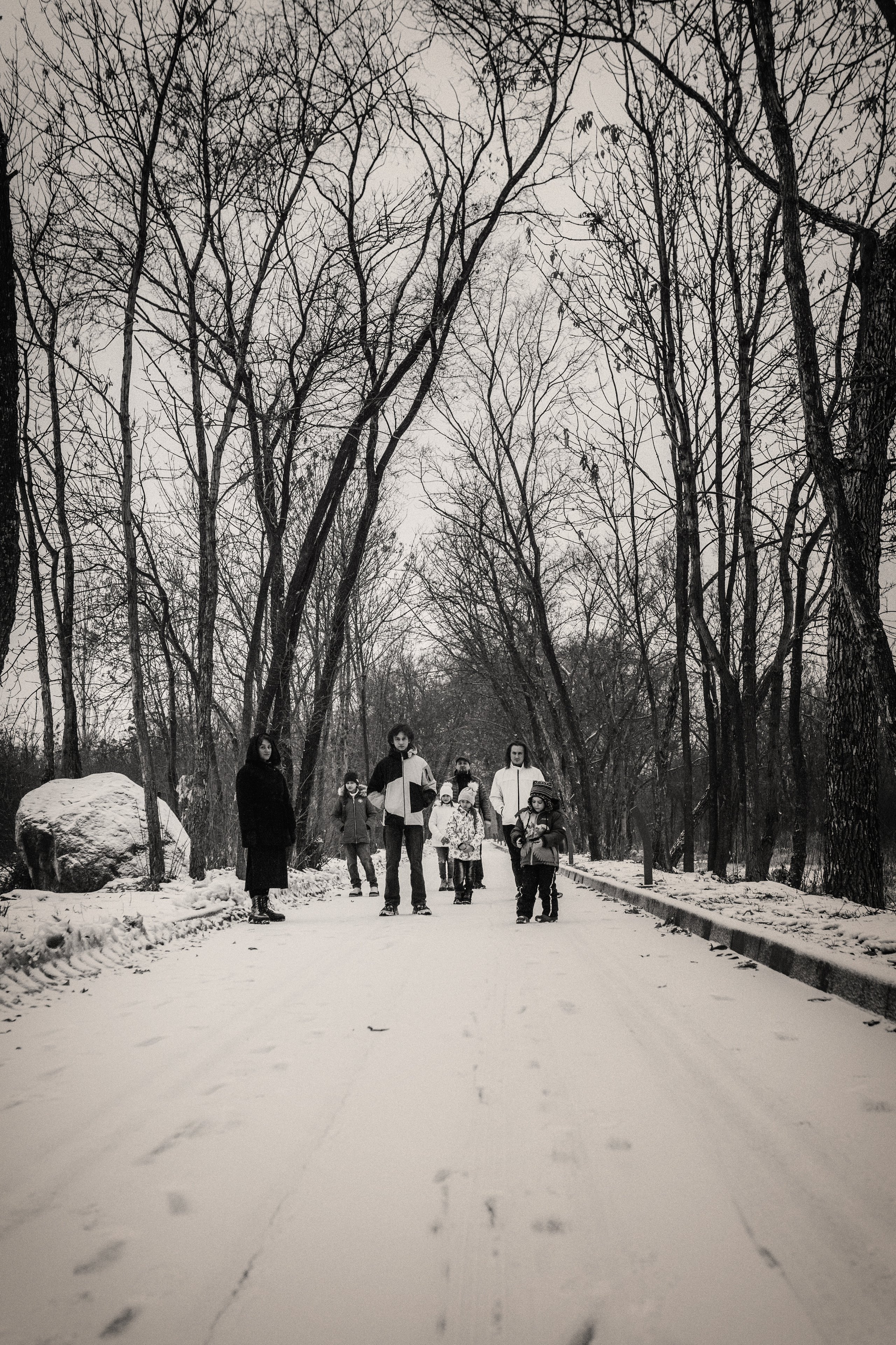 Борис, Оля и дети. Семейный фотограф в Алматы Анжелика Али Номан