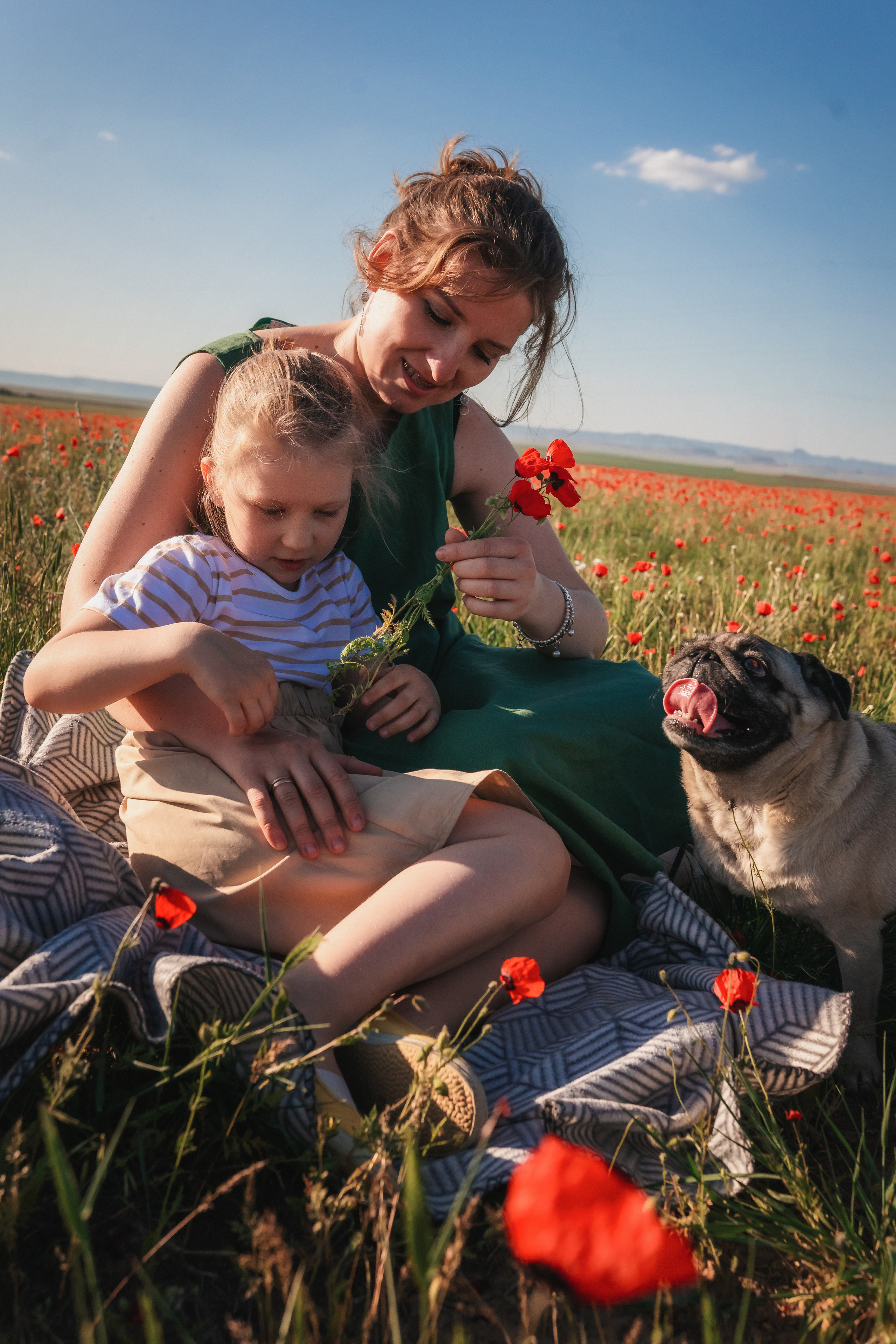 Маки. Семейный фотограф в Алматы Анжелика Али Номан