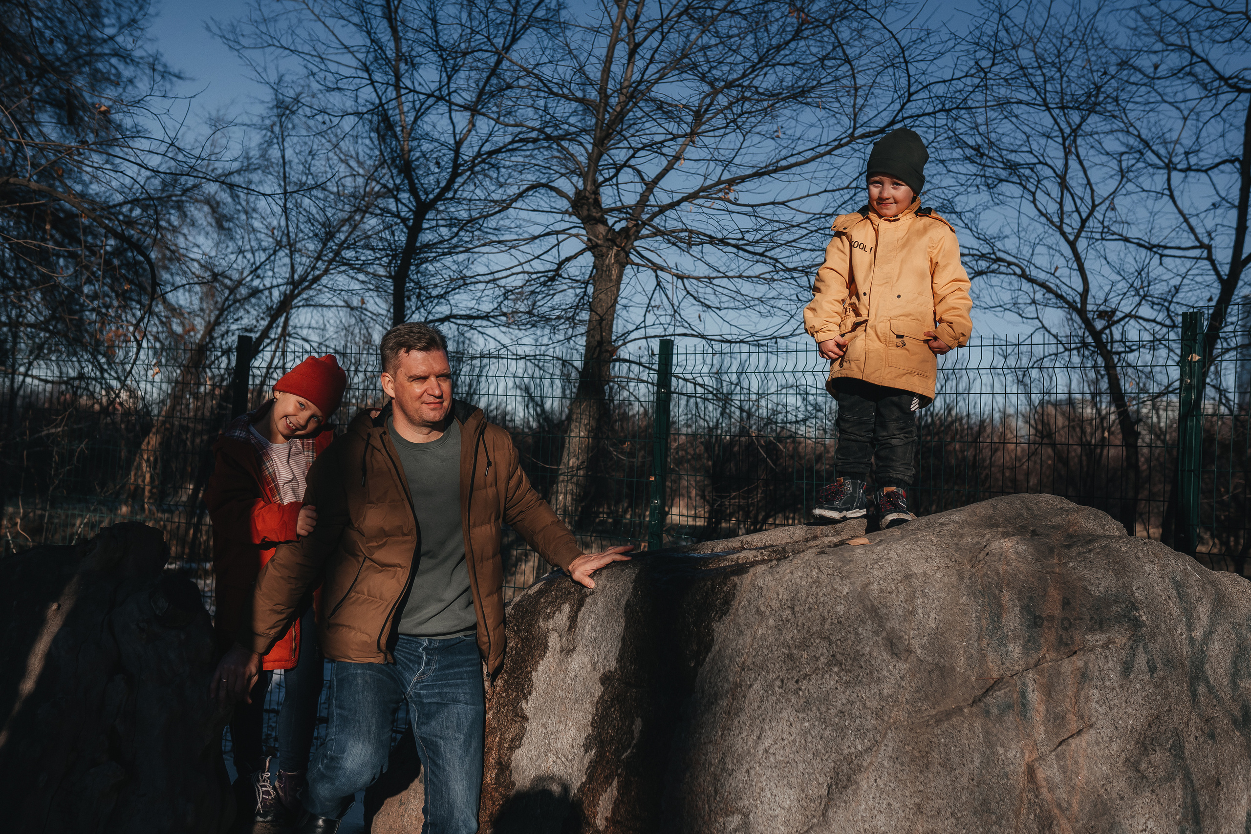 Осень в ботсаду. Семейный фотограф в Алматы Анжелика Али Номан